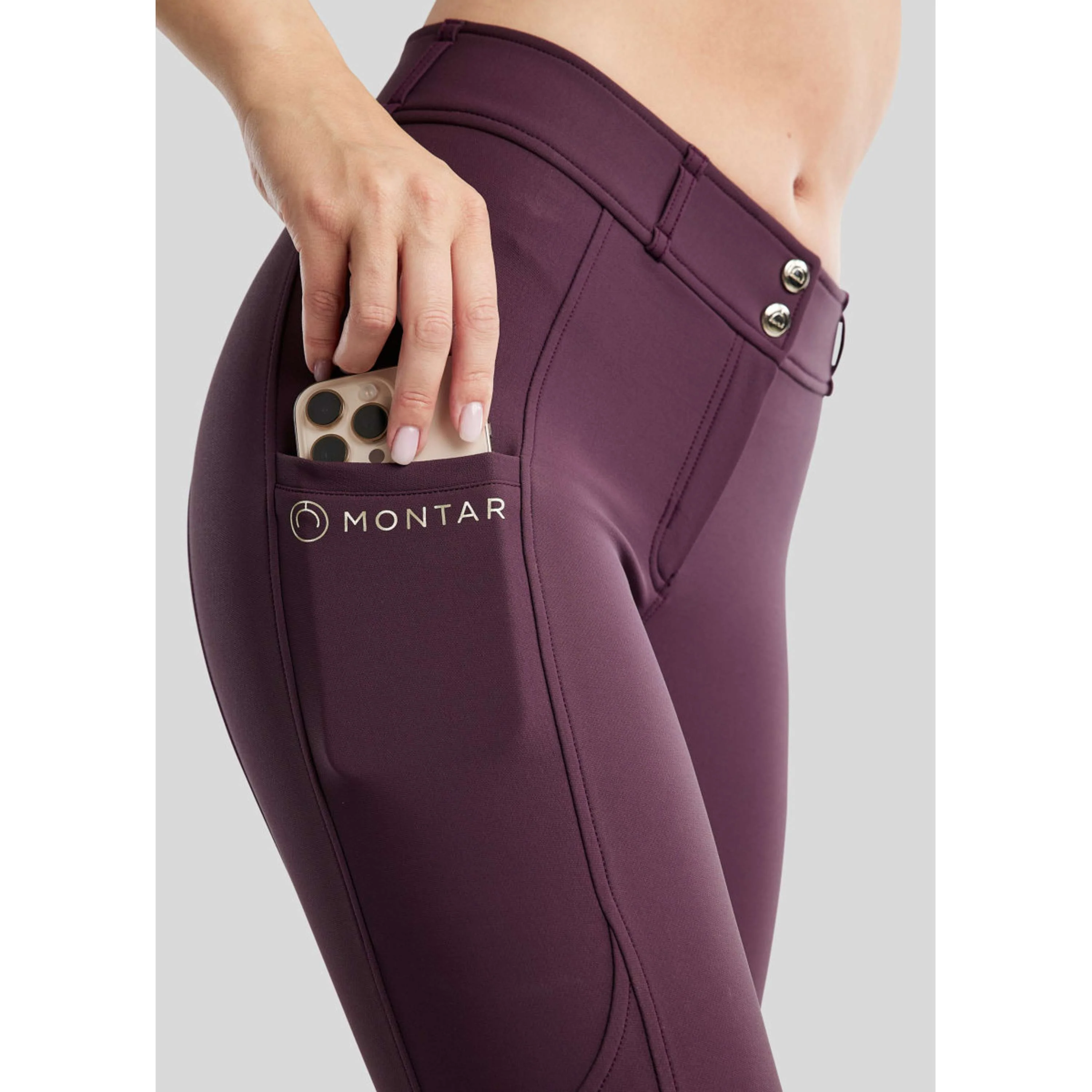 Montar Reithose MoPhilipa Full Grip Fig - Image 3