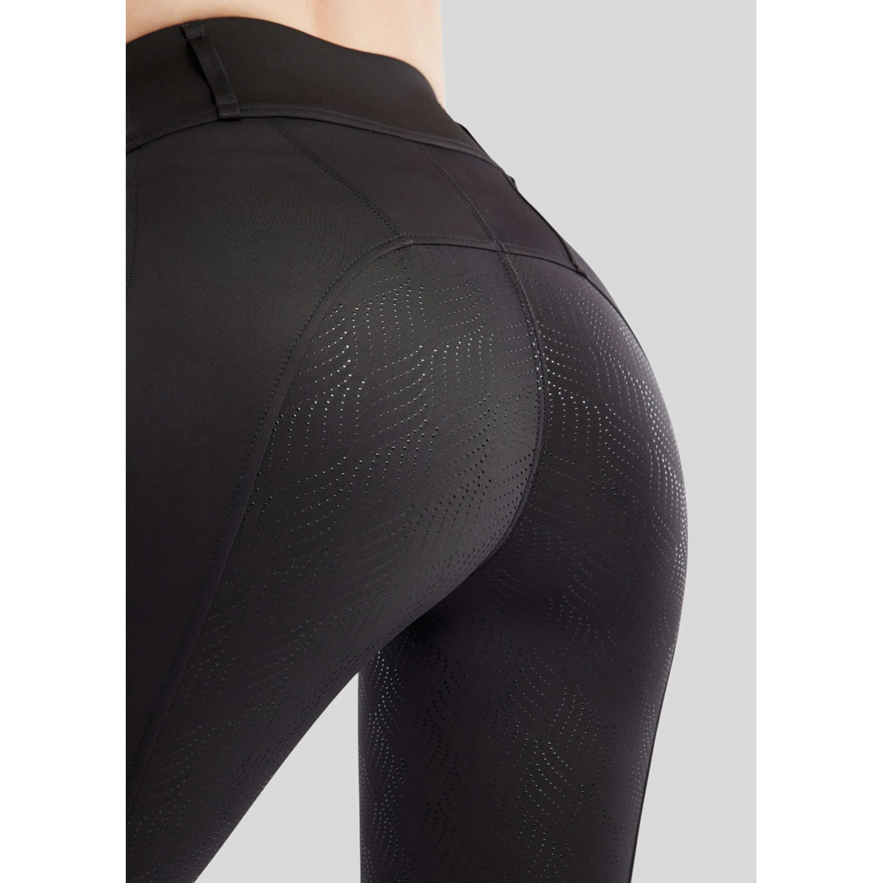 Montar Reitleggings MOEverlisa Full Grip Schwarz - Image 5