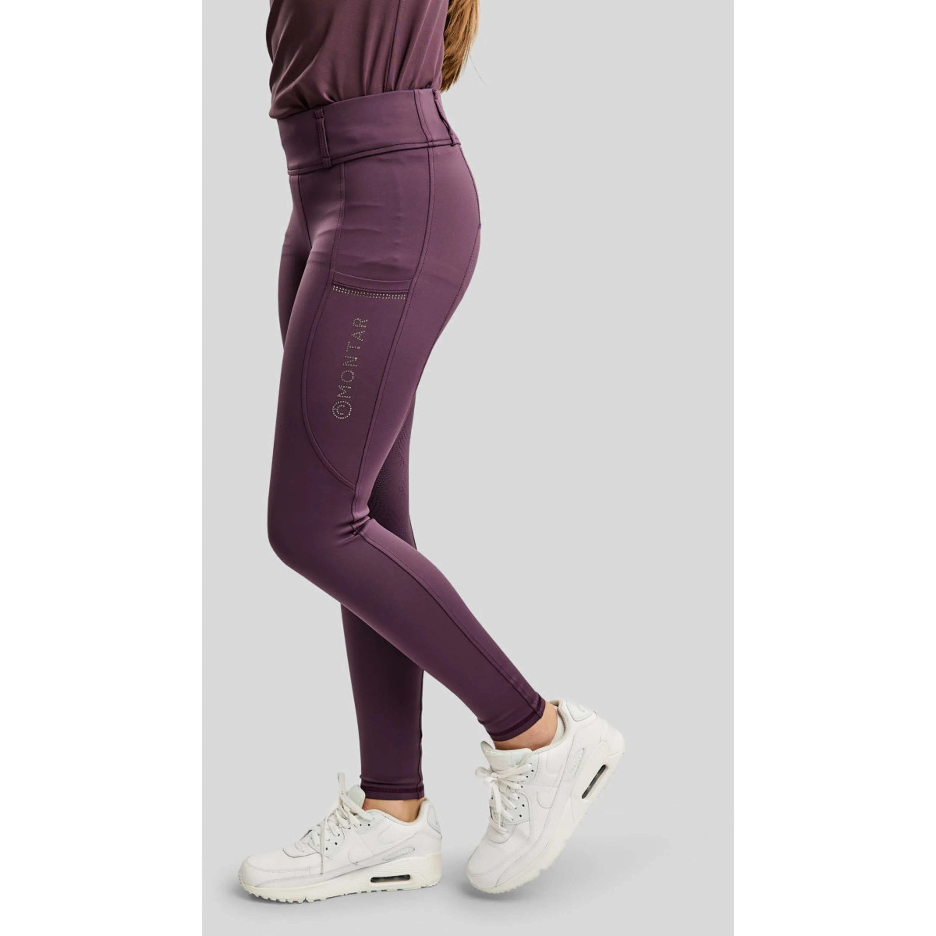 Montar Reitleggings MOEverlisa Kids Full Grip Fig - Image 5