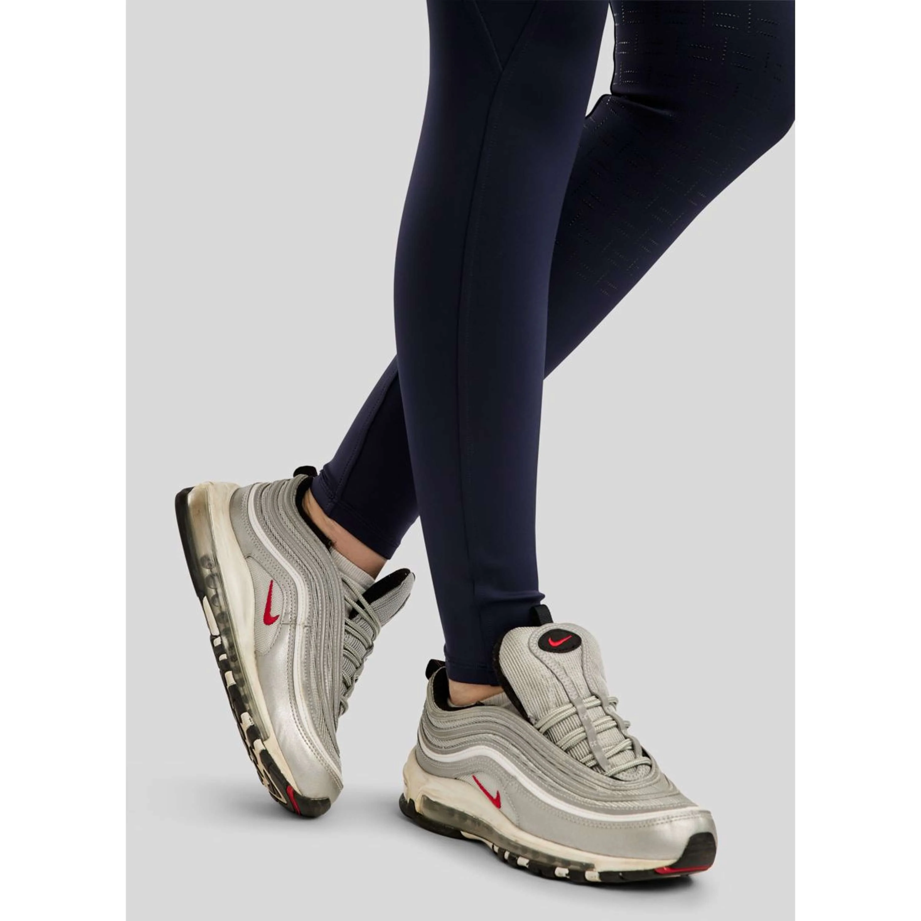 Montar Reitleggings MoPearl Pintuck Full Grip Navy - Image 6