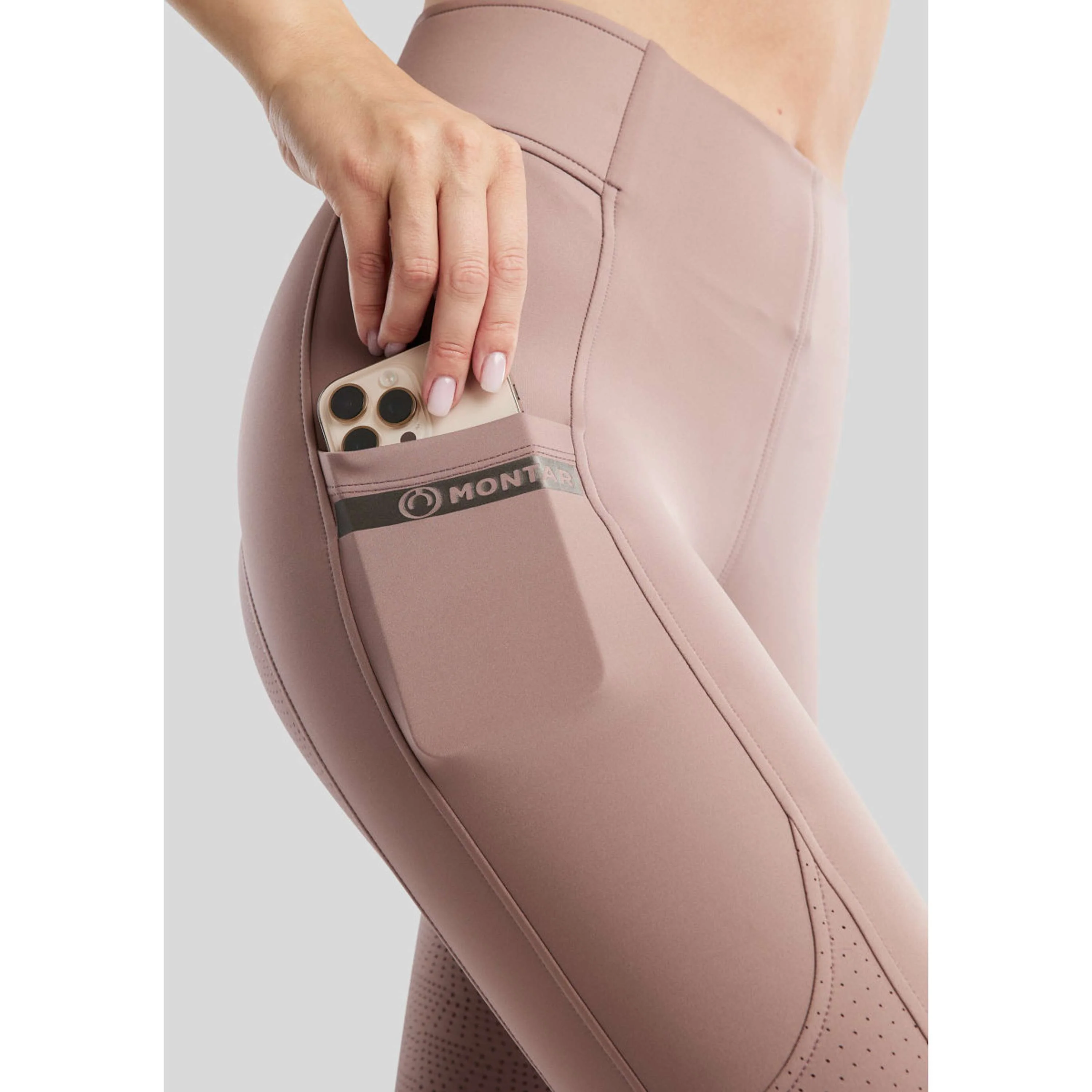 Montar Reitleggings MoTilley Full Grip Blush - Image 3