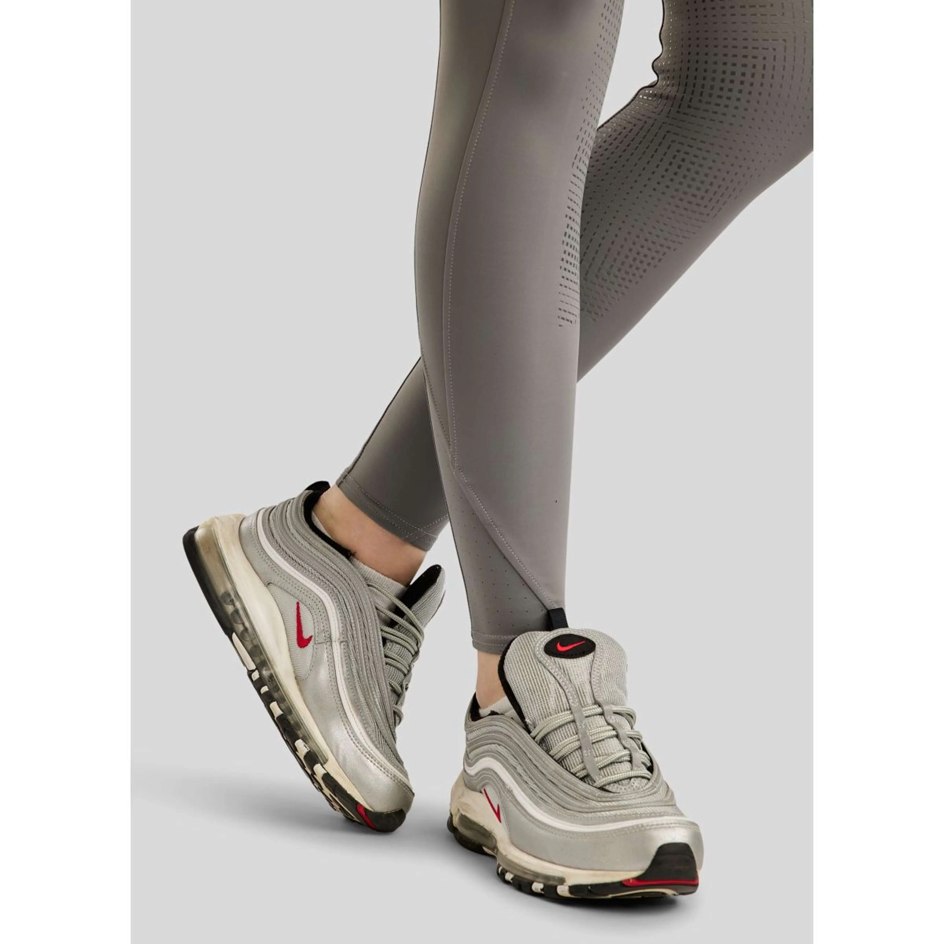 Montar Reitleggings MoZike Refined Full Grip Grau - Image 6