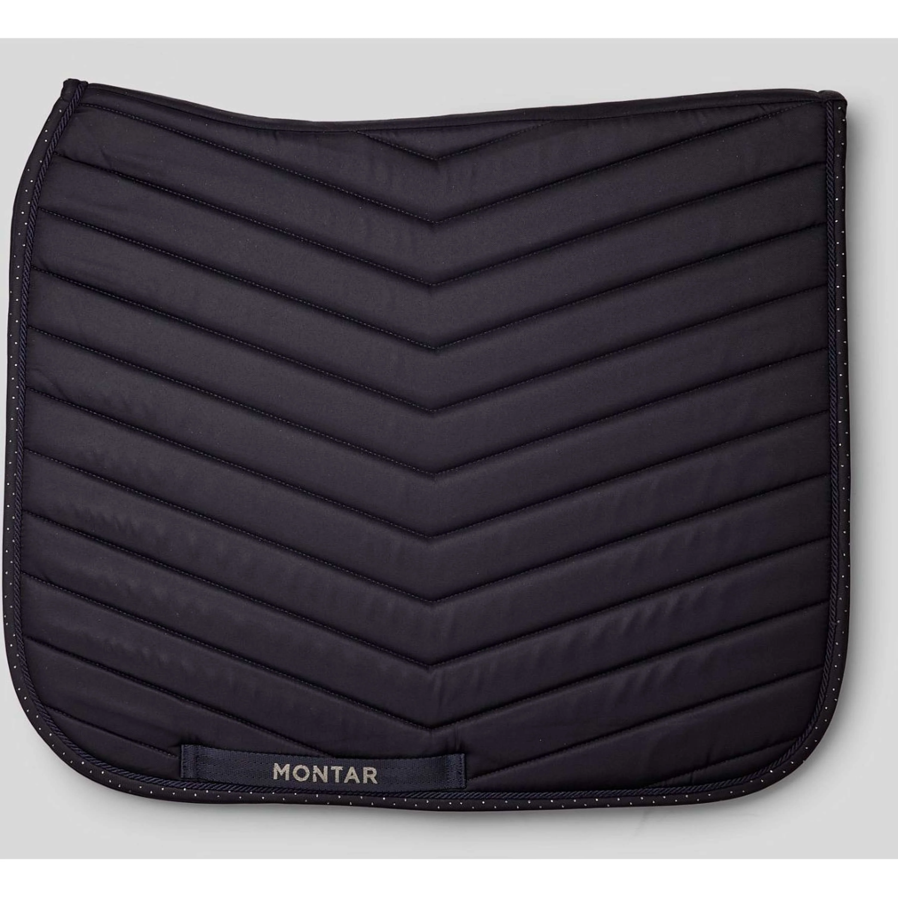 Montar Schabracke Fair Gun Metal Crystals Dressur Navy