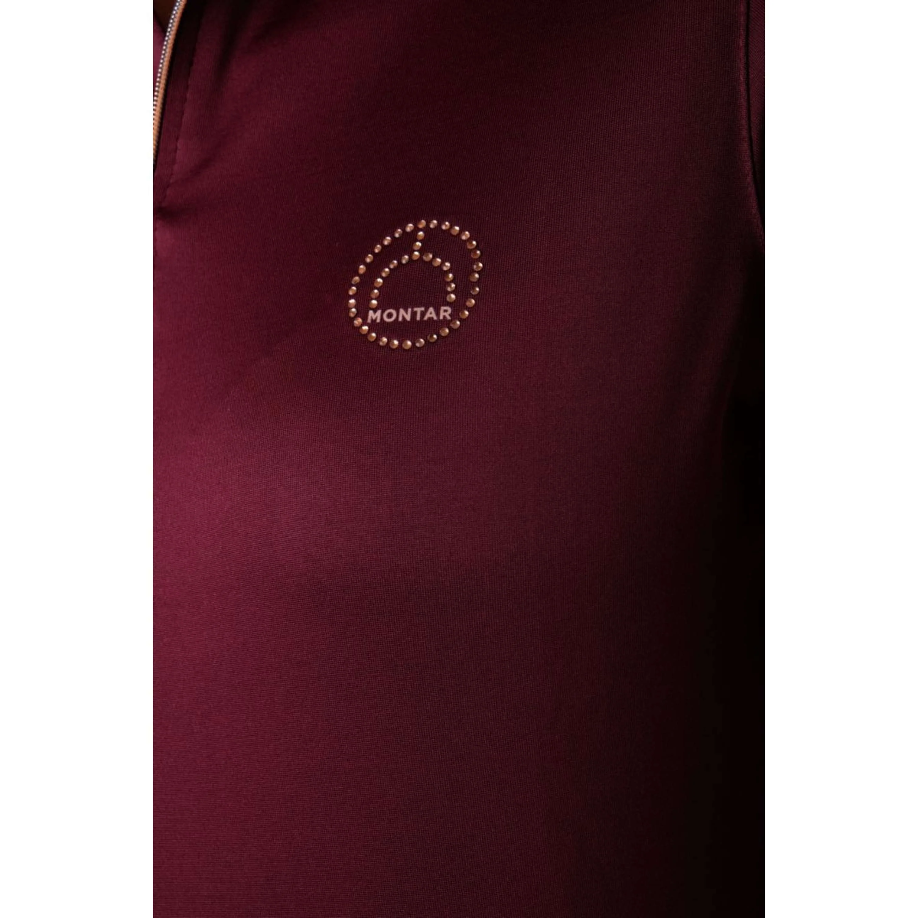 Montar Shirt Everly Rosegold Lange Ärmel Pflaumenfarben - Image 4