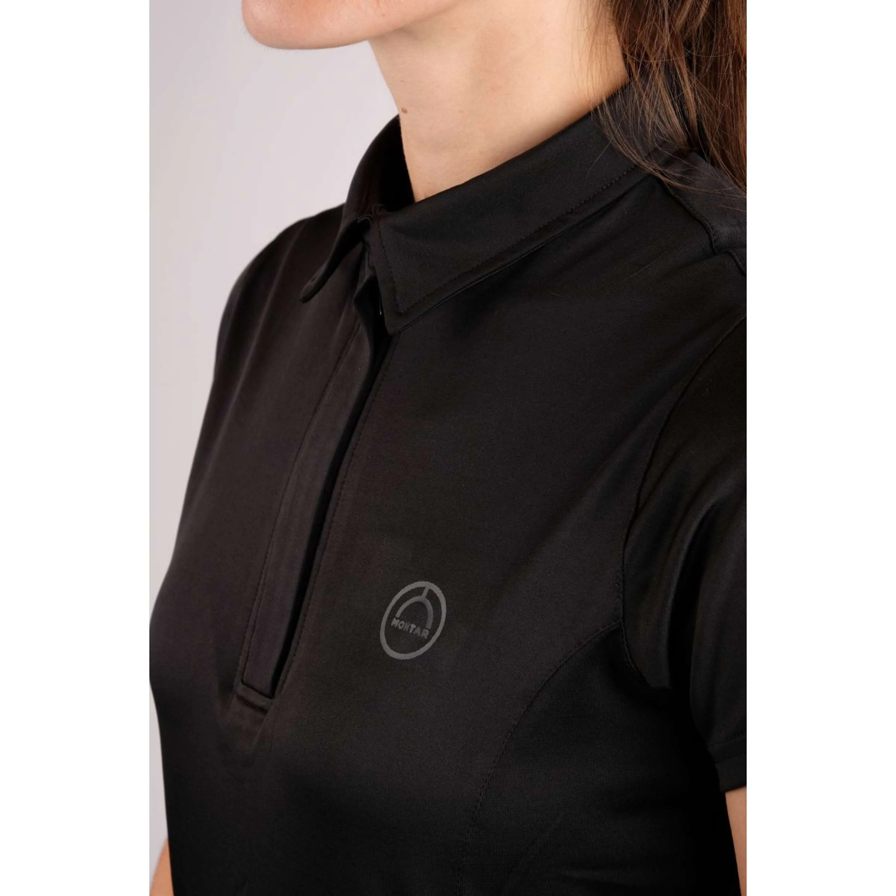 Montar Shirt Rebecca Kurze Ärmel Schwarz - Image 3