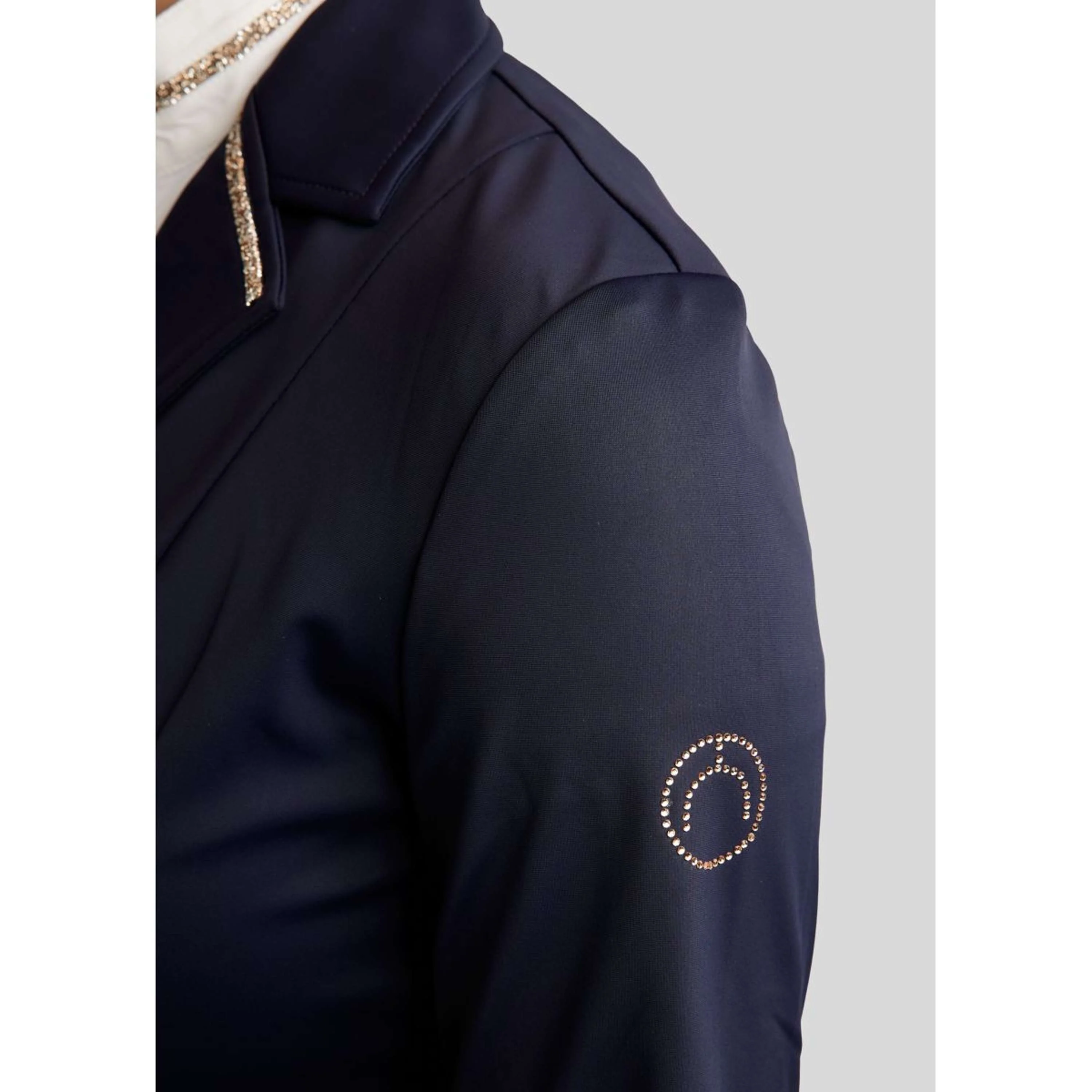 Montar Turnierjacket MoLila Champagne Crystals Navy - Image 5