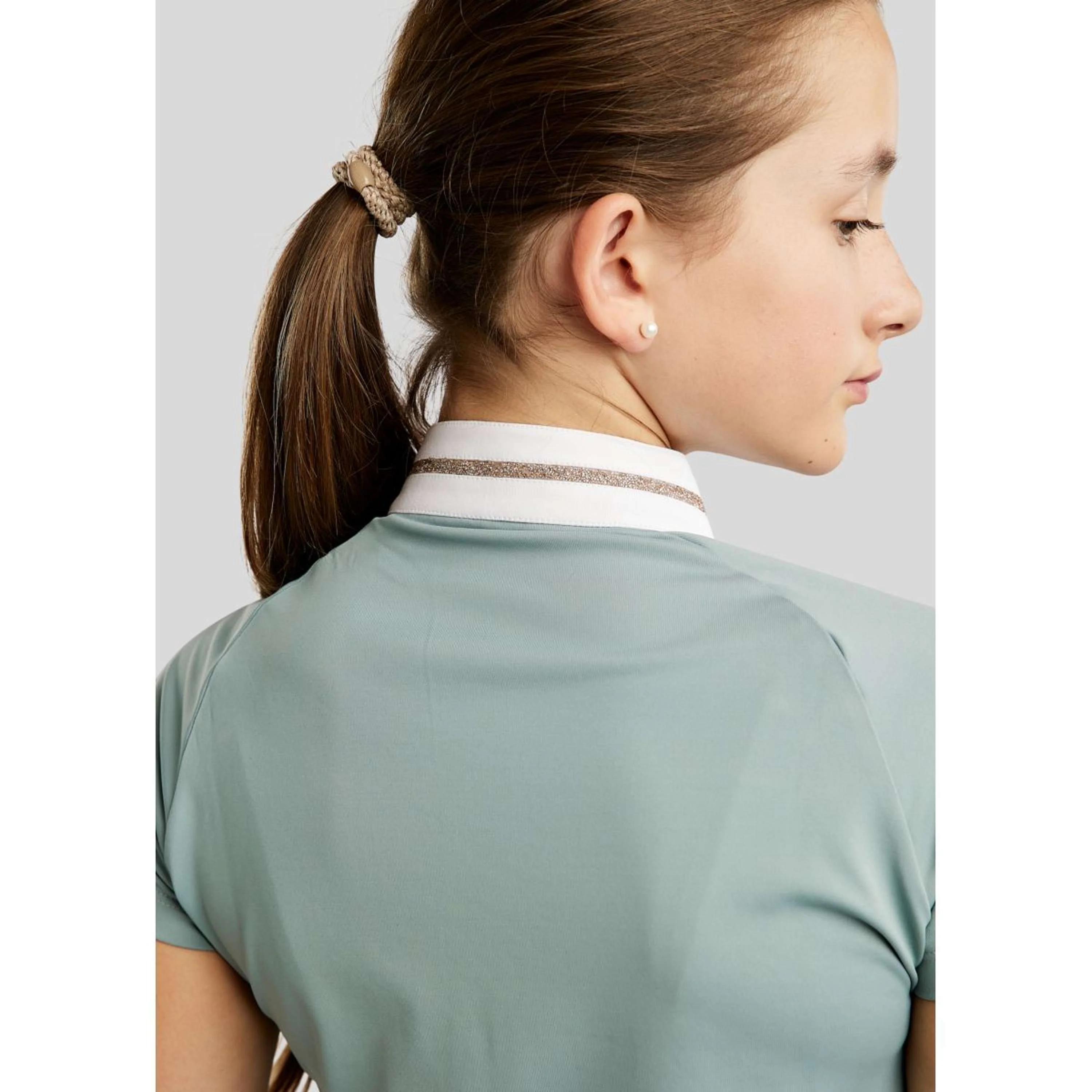 Montar Turniershirt MoLila Champagne Crystals Junior Turin - Image 4