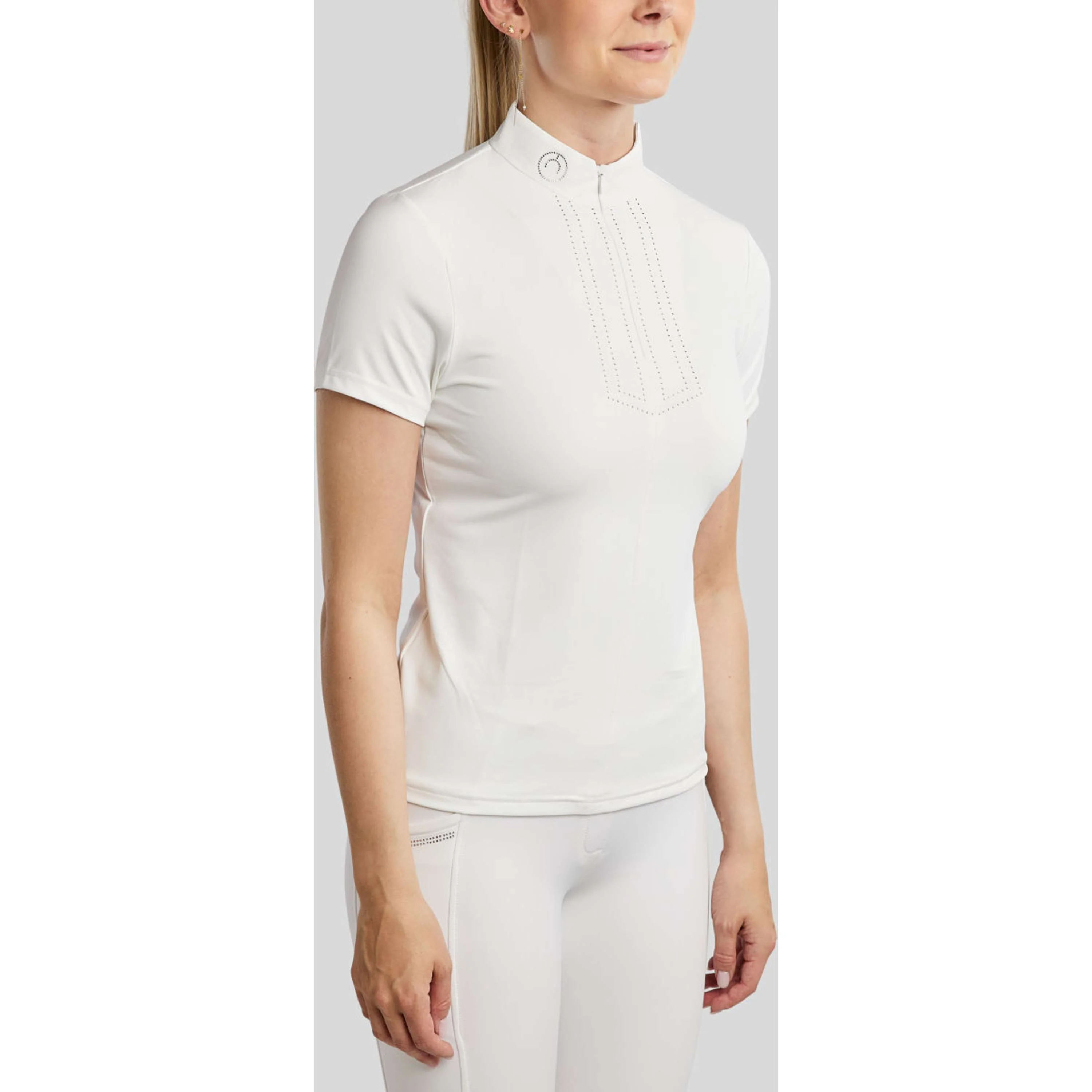 Montar Turniershirt MoViolleta Weiß