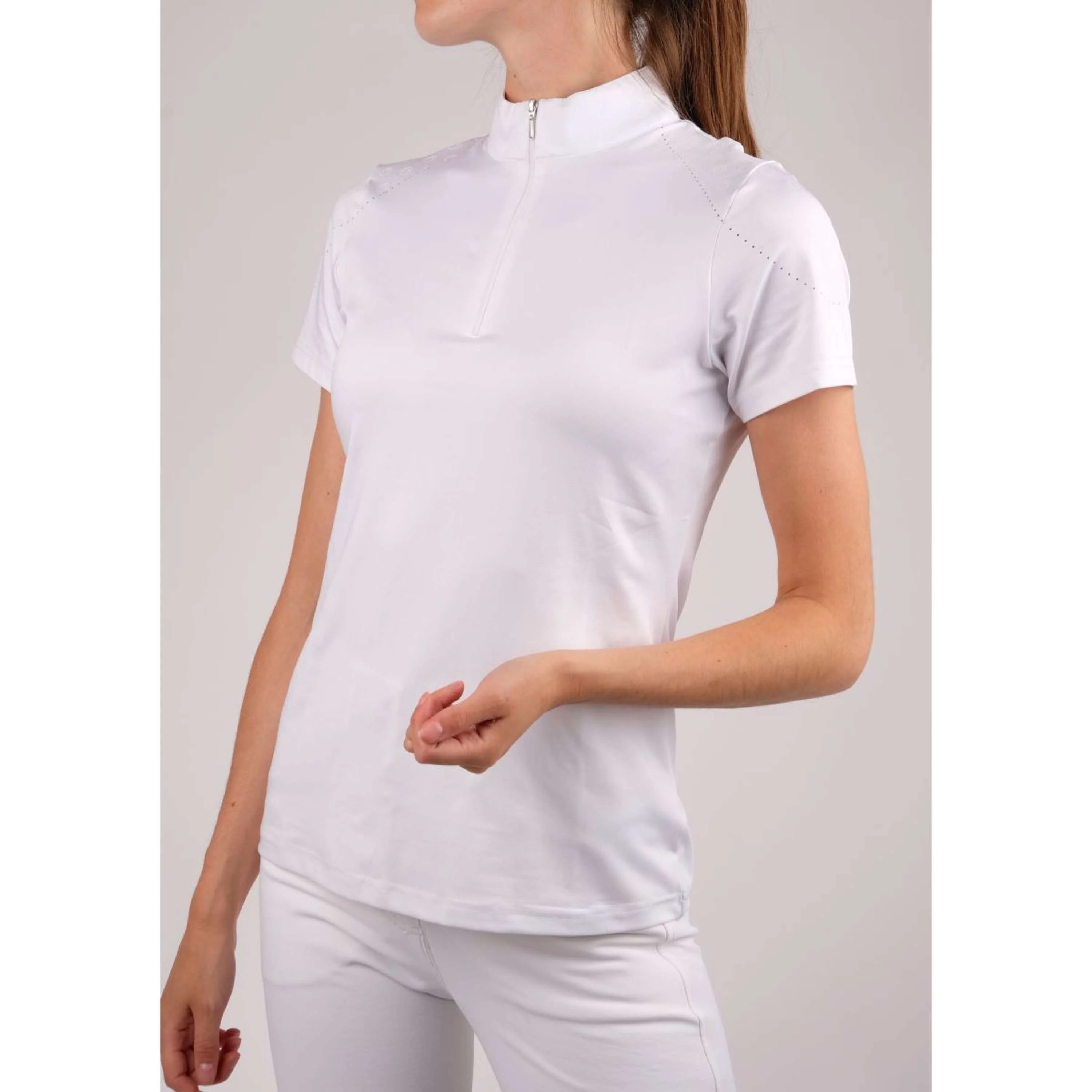 Montar Turniershirt Rowan Weiß - Image 6