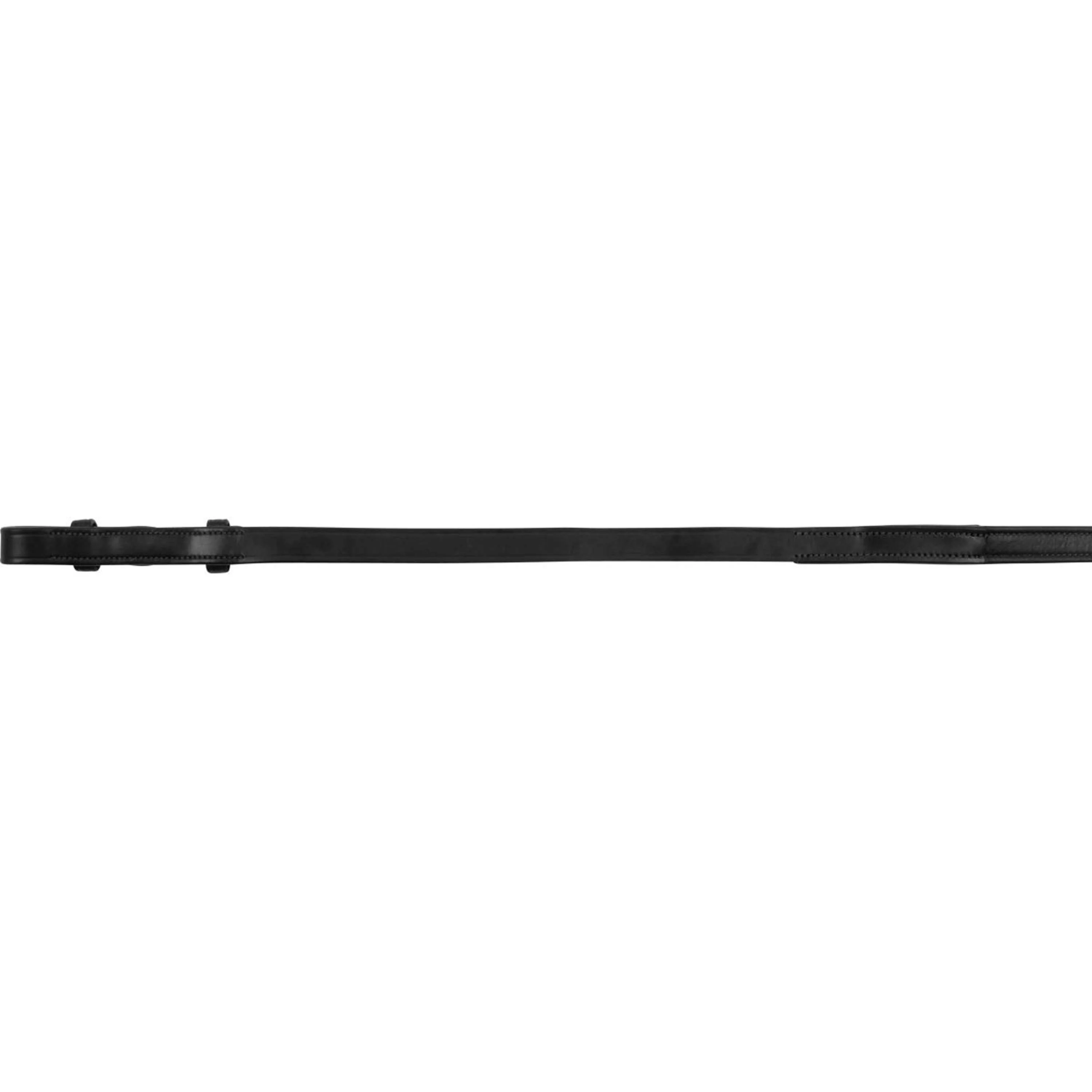 Montar Zügel Leder/Gummi Frech Hooks Eco Schwarz - Image 2
