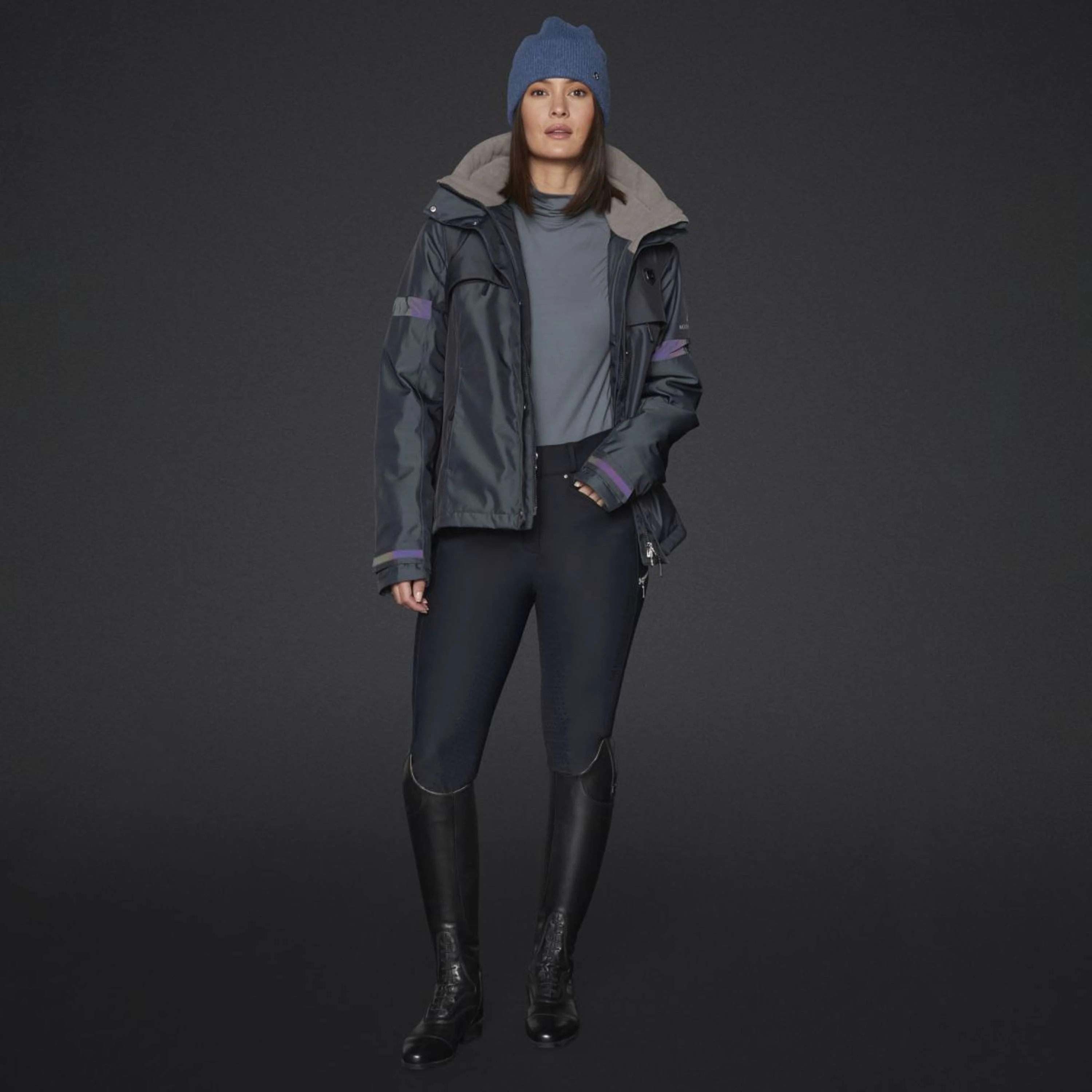 Mountain Horse Jacke Royal Grace Blau - Image 2