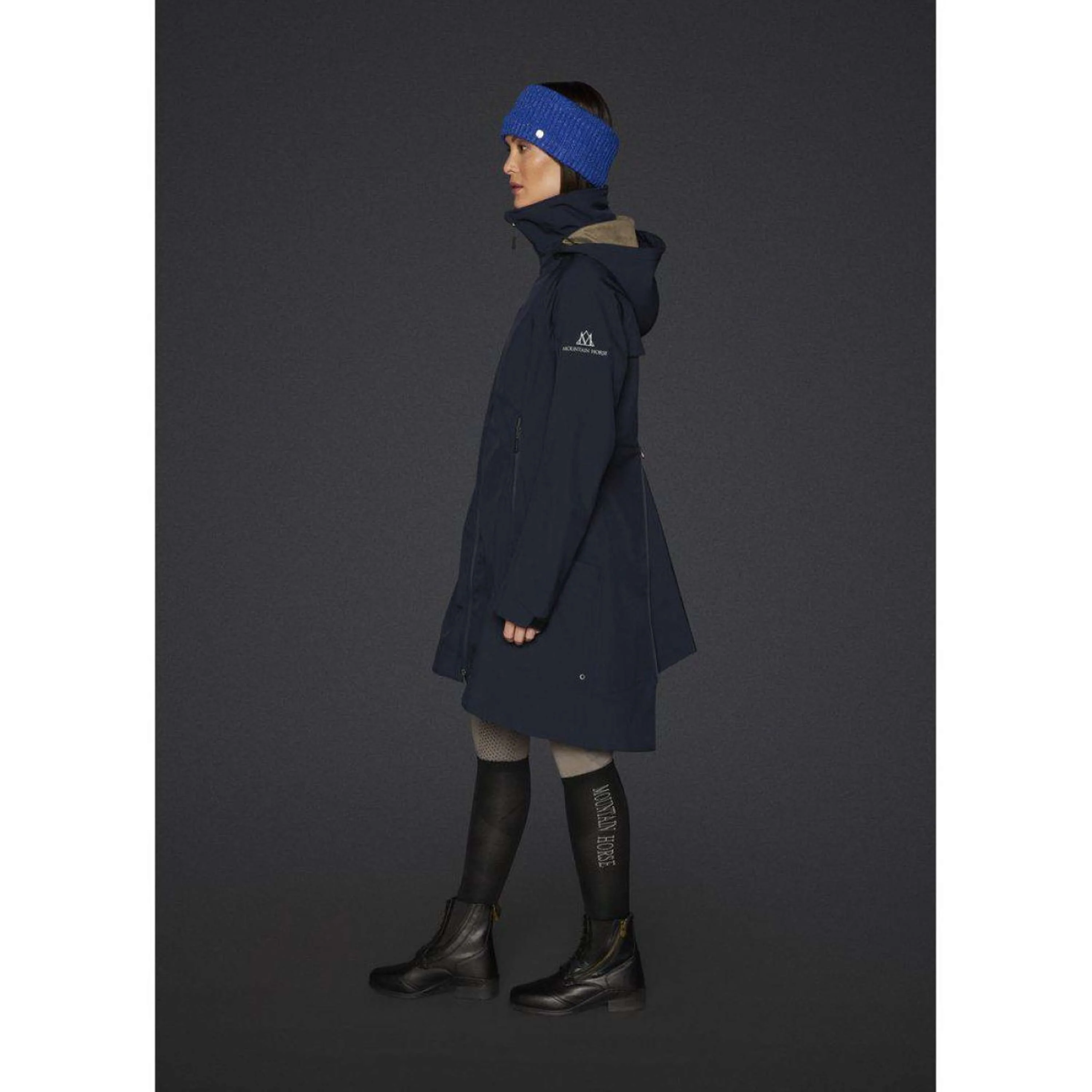 Mountain Horse Jacke Stella Softshell Lang Navy - Image 2
