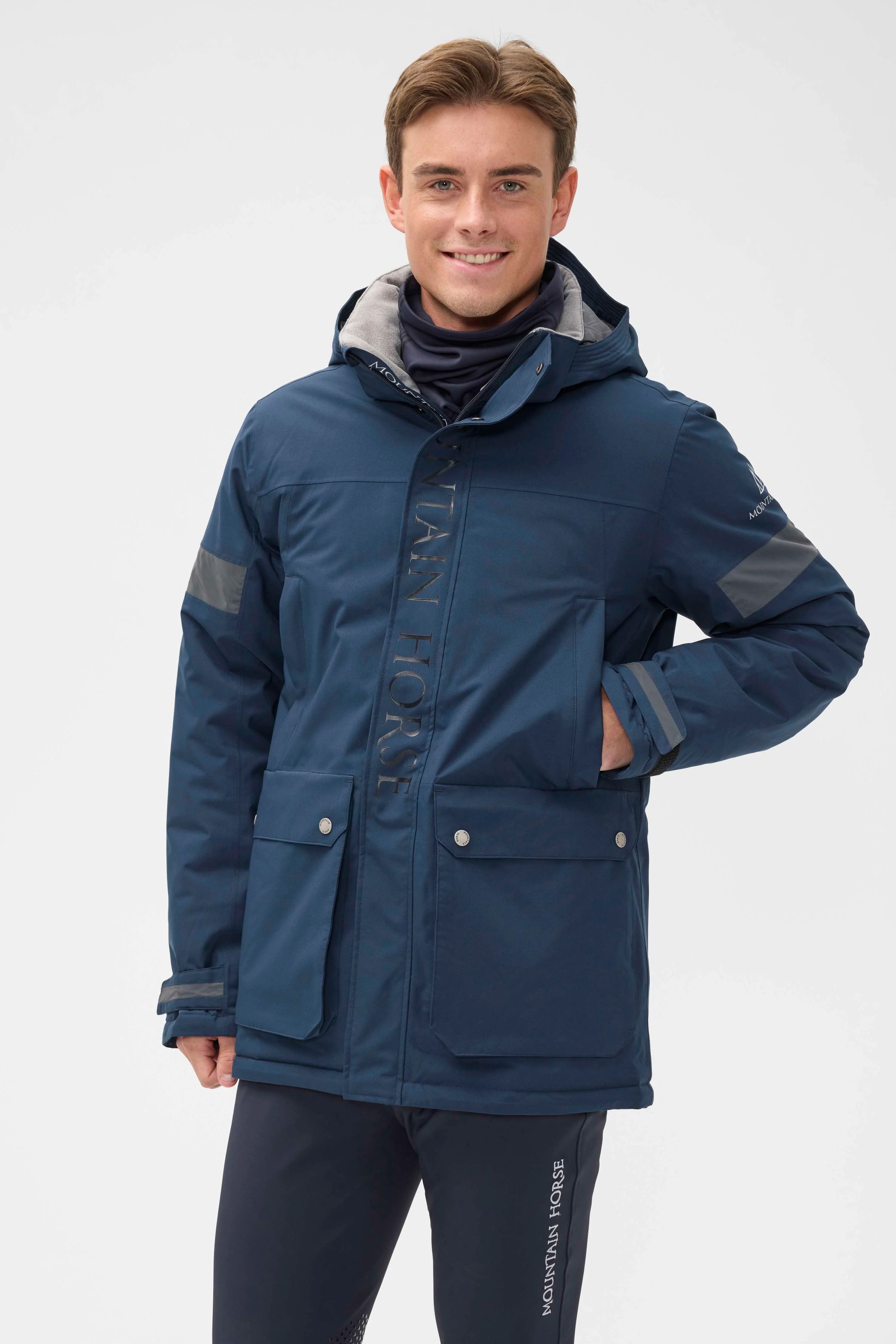 Mountain Horse Kurzer Parka Galaxy Navy - Image 4