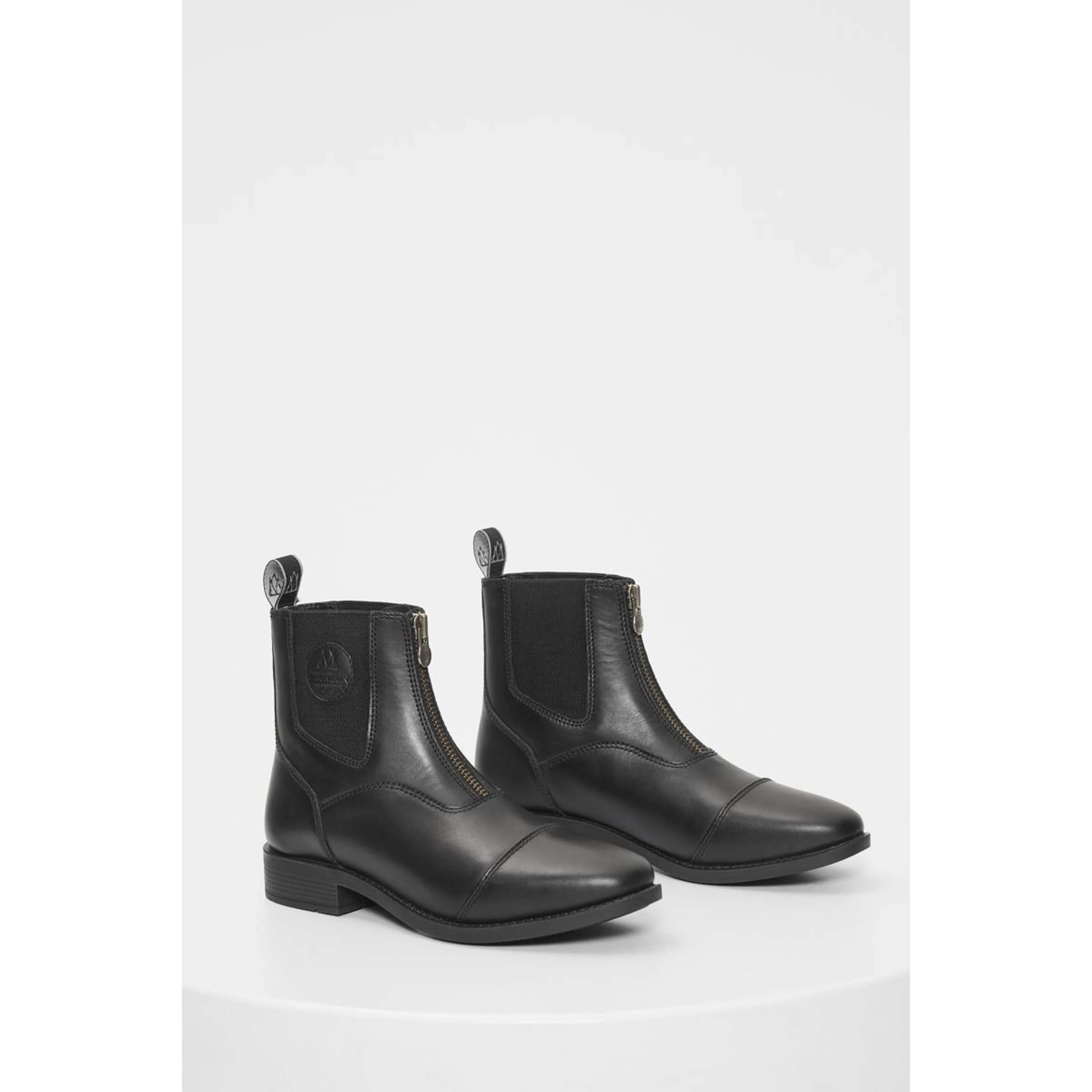 Mountain Horse Stiefeletten Freedom Front Zip Paddock Schwarz - Image 2