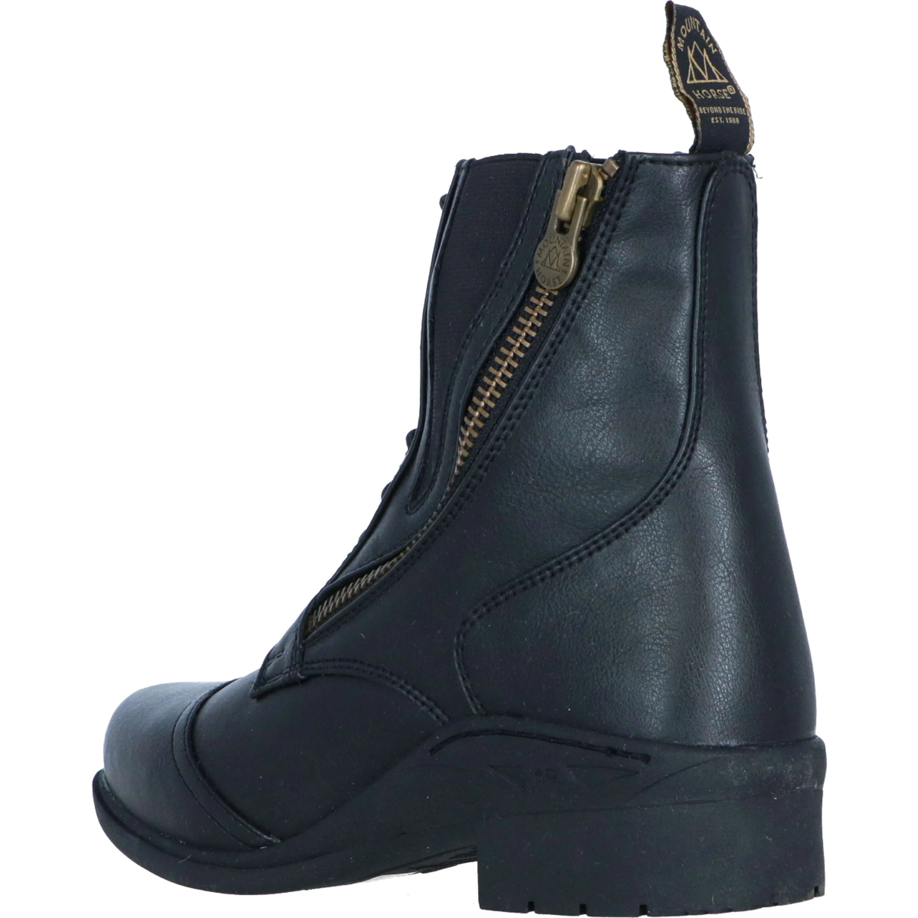 Mountain Horse Stiefeletten Veganza Side Zip Paddock Schwarz - Image 3