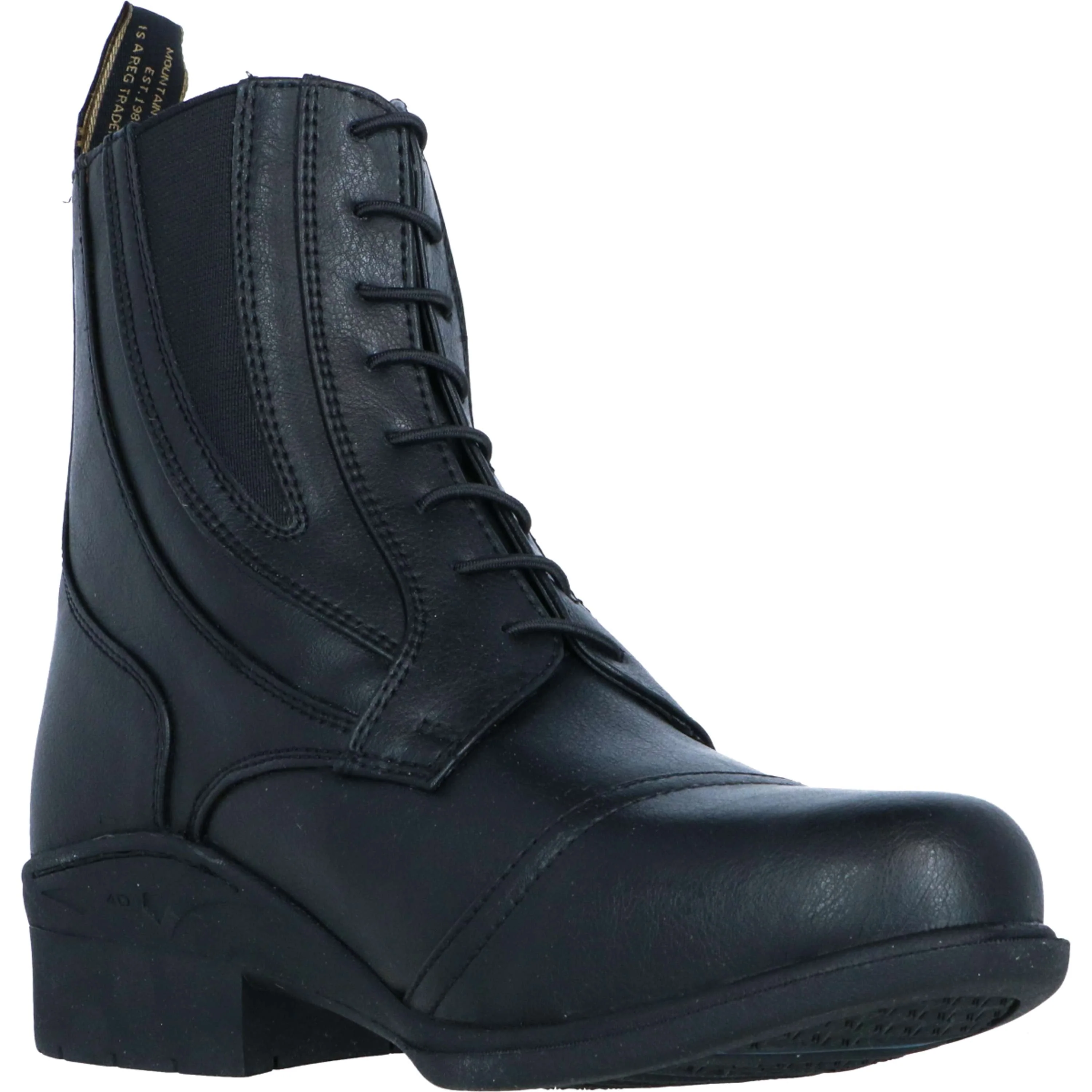 Mountain Horse Stiefeletten Veganza Side Zip Paddock Schwarz - Image 7
