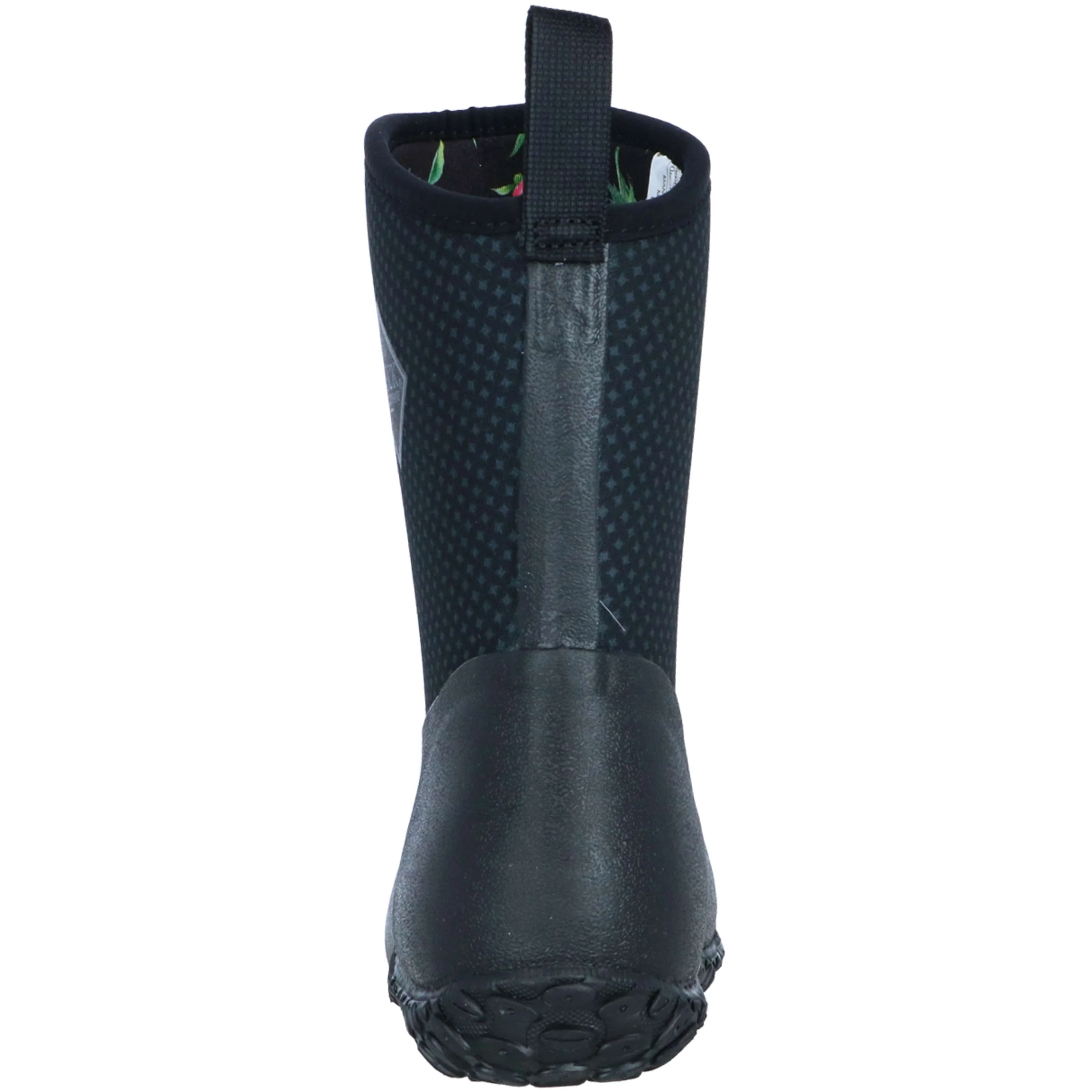 Muck Boot Muckster II Mid Damen Schwarz/Rosen - Image 5