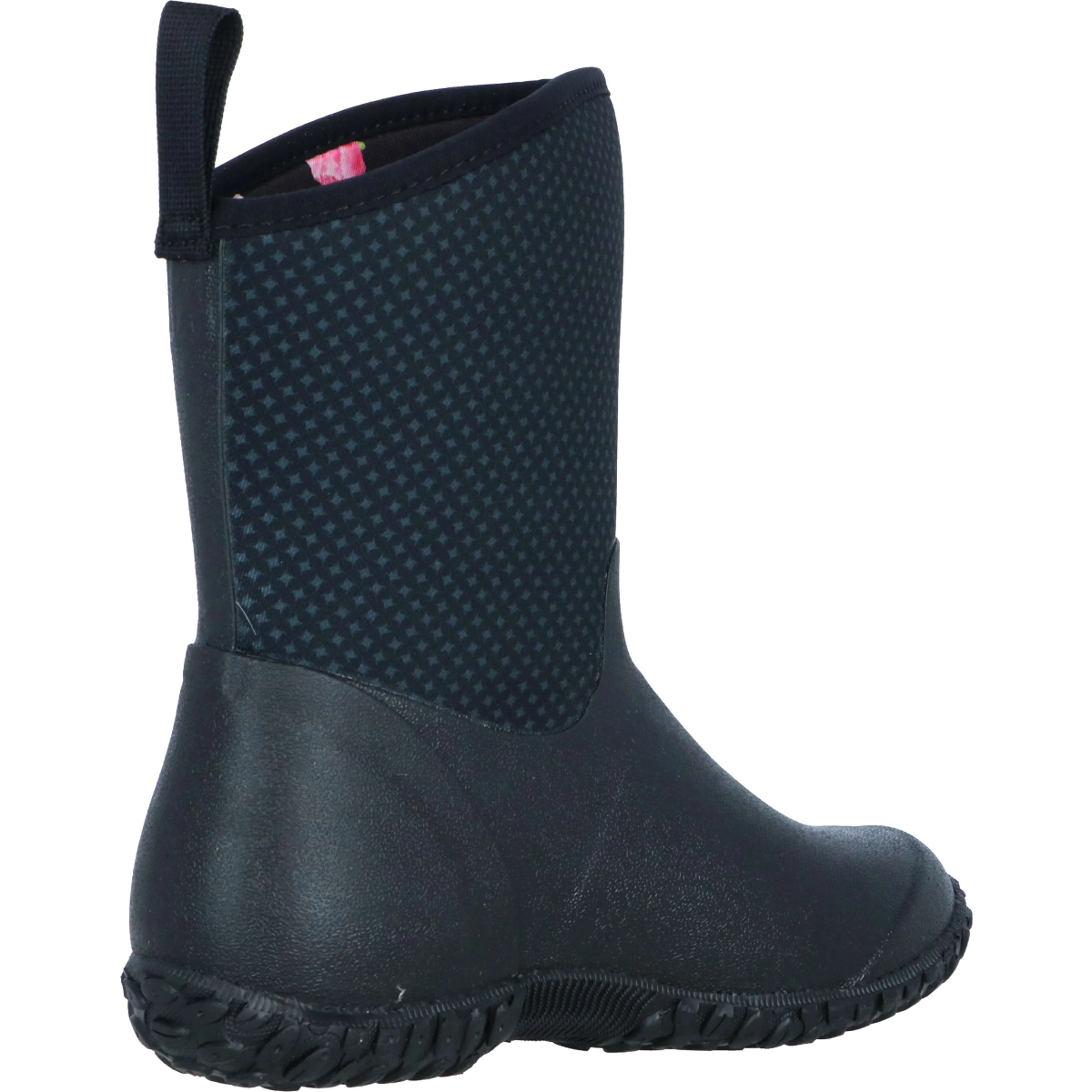 Muck Boot Muckster II Mid Damen Schwarz/Rosen - Image 6