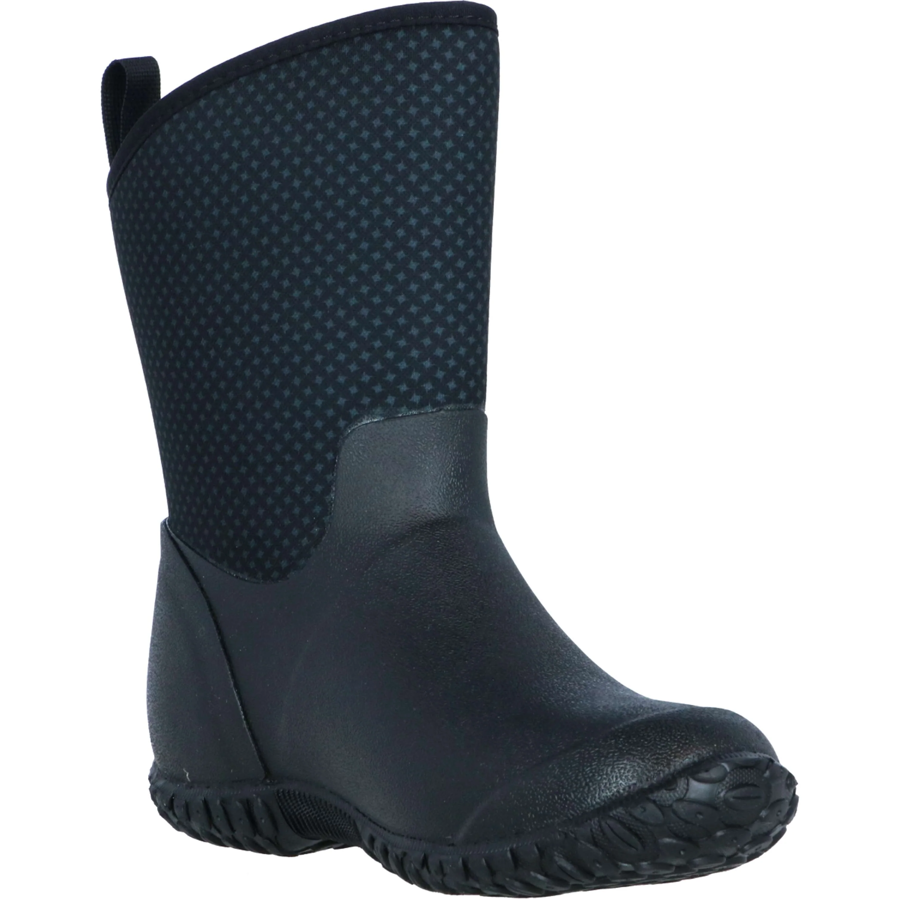 Muck Boot Muckster II Mid Damen Schwarz/Rosen - Image 8