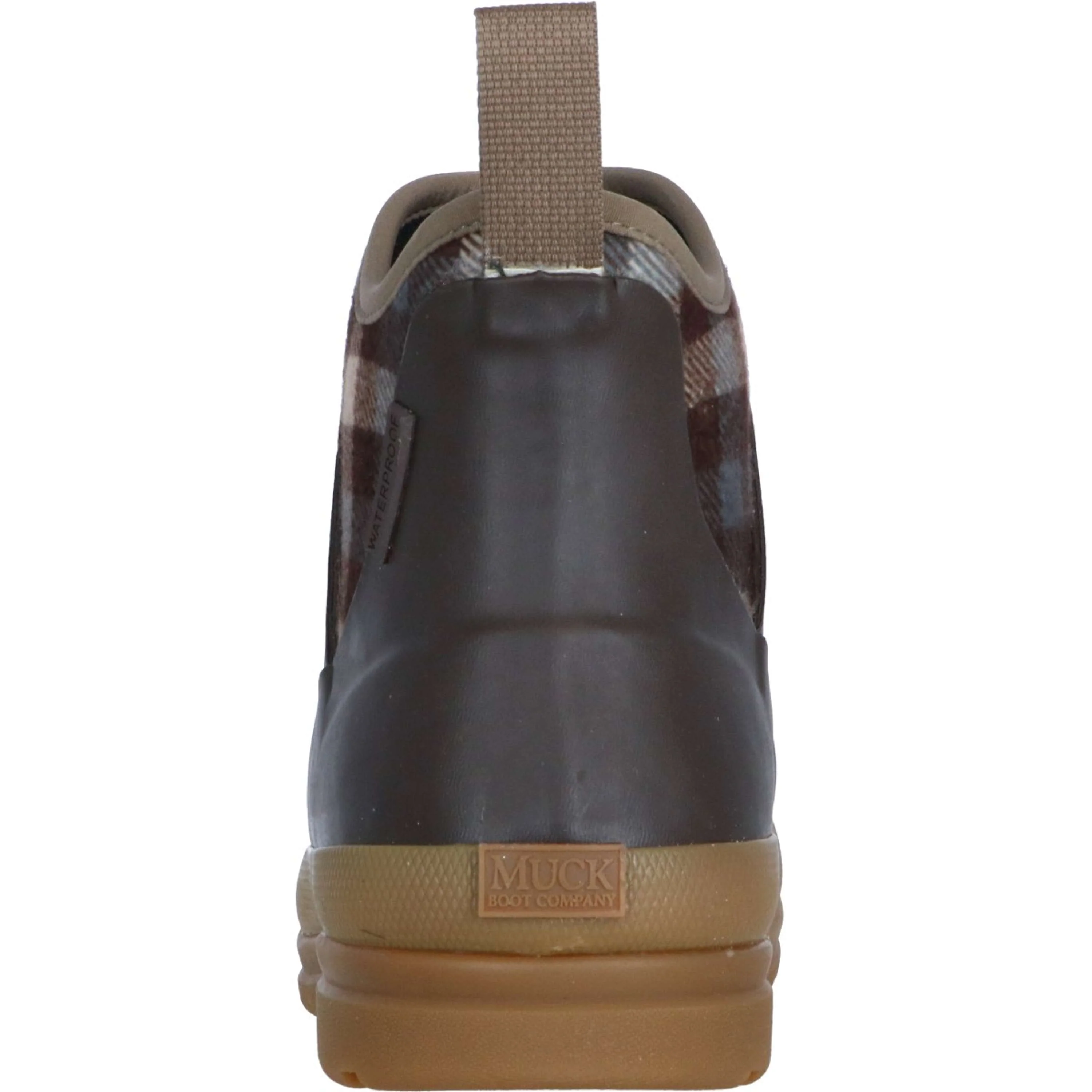 Muck Boot Originals Pull On Ankle Braun/Plaid - Image 4