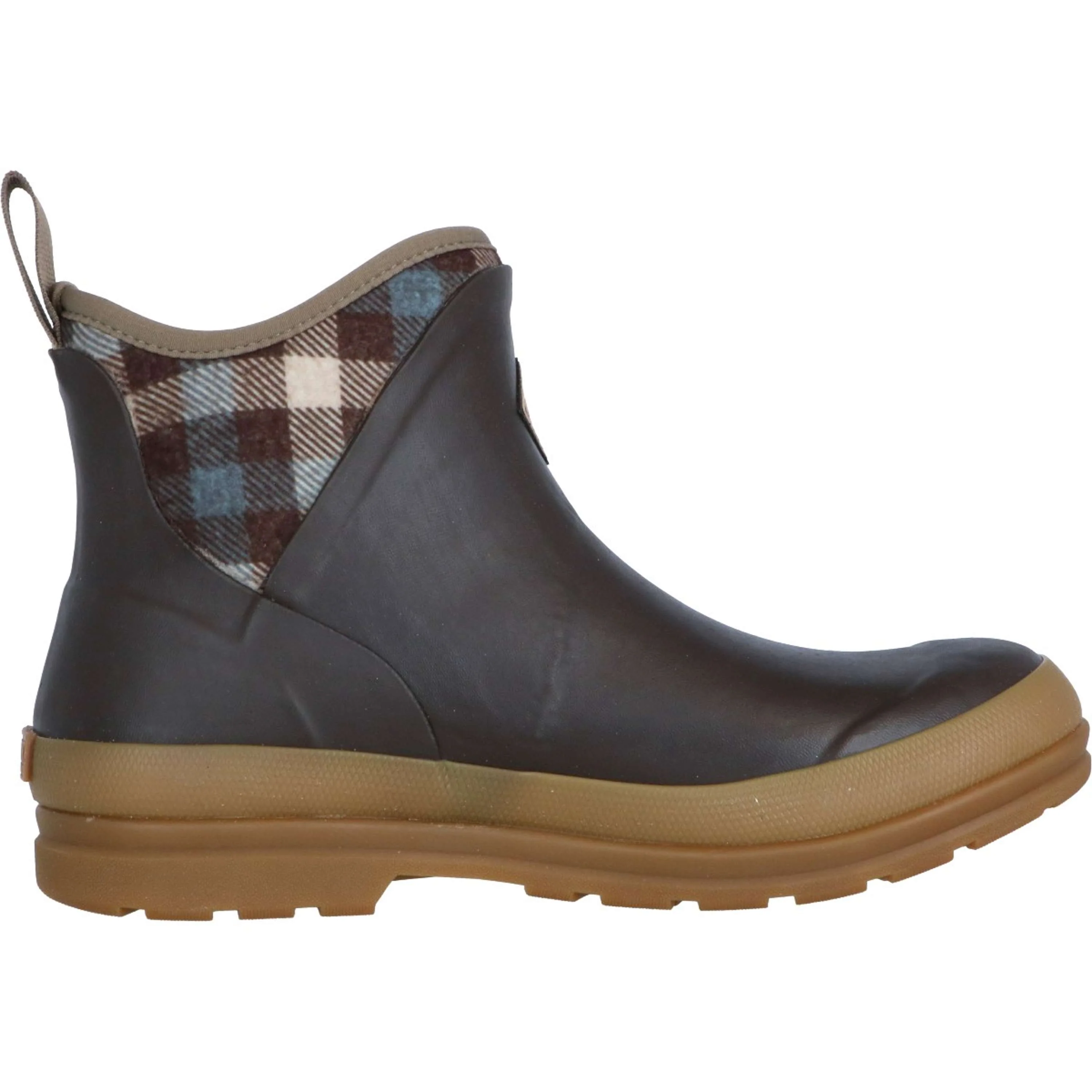 Muck Boot Originals Pull On Ankle Braun/Plaid - Image 6