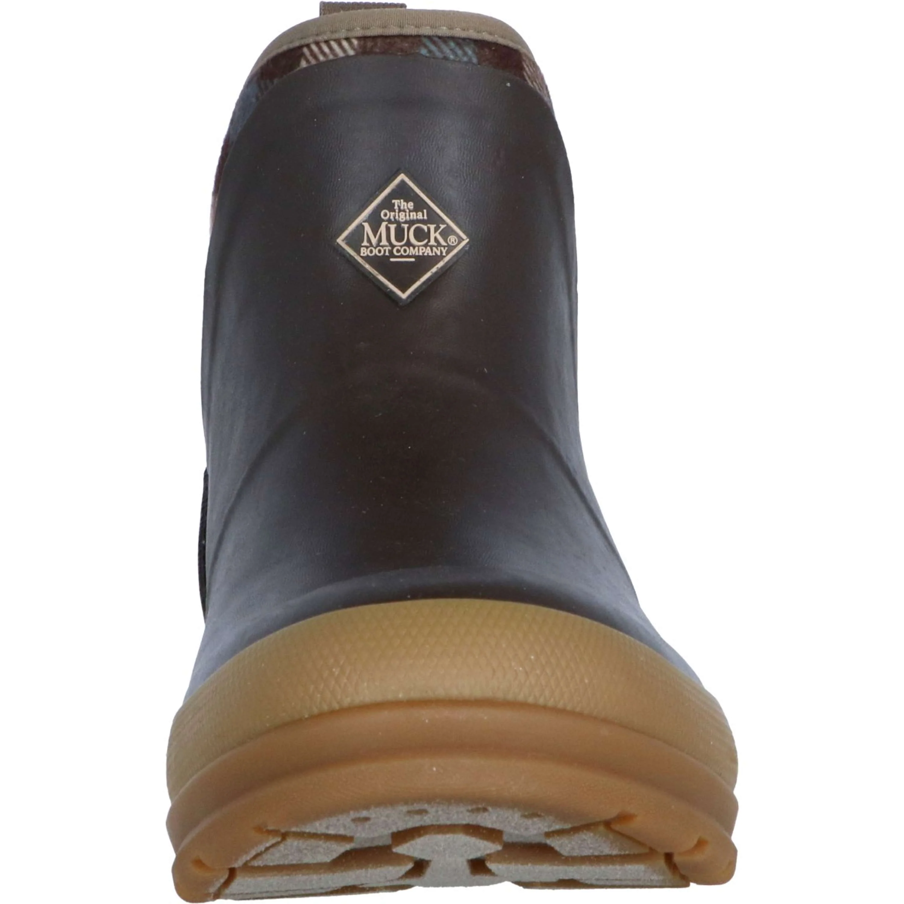 Muck Boot Originals Pull On Ankle Braun/Plaid - Image 8