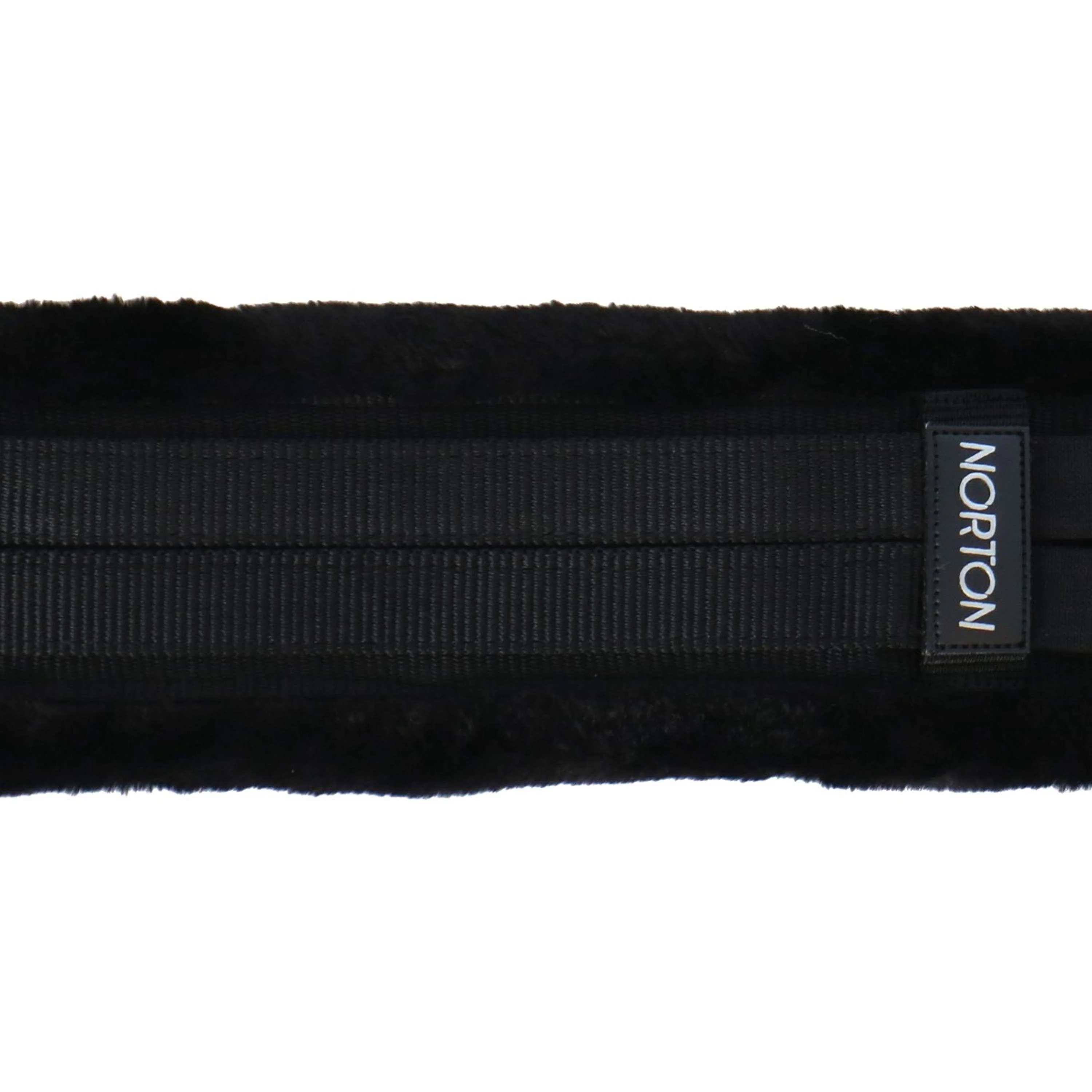 Norton Kurzer Sattelgurt Smooth Elastik Schwarz - Image 4