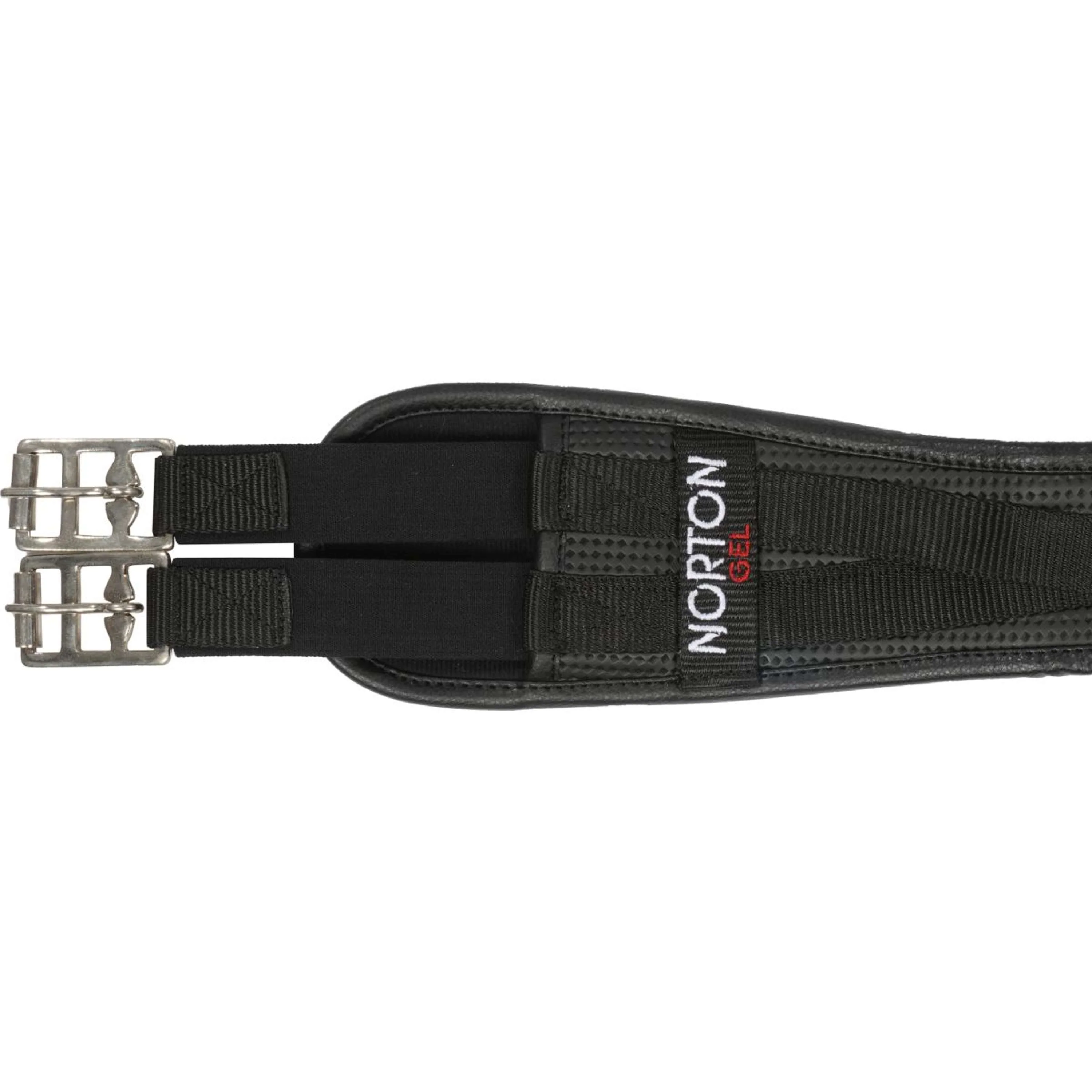 Norton Sattelgurt Confort Gel Anatomisch Schwarz - Image 3