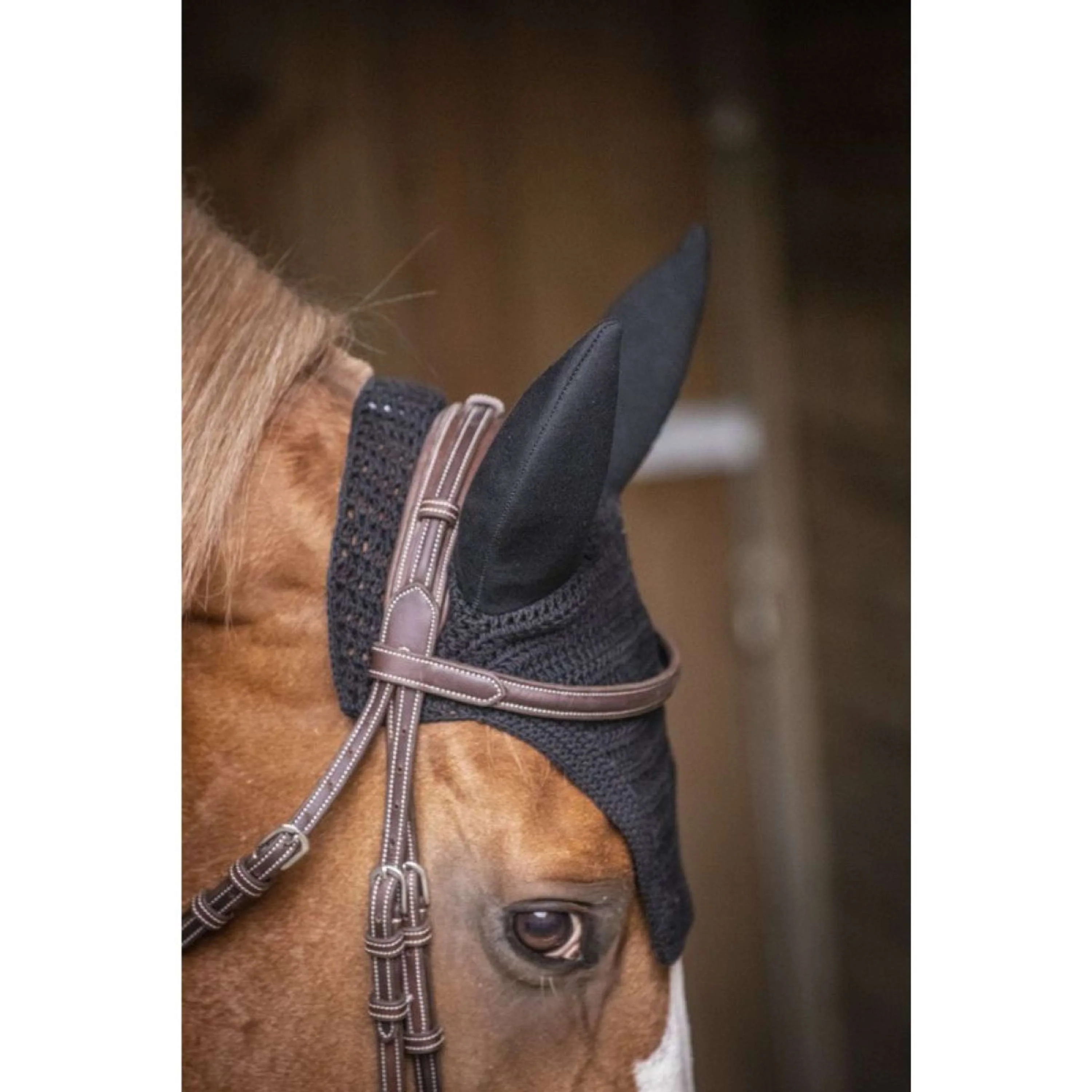 Paddock Fliegenhaube Soundless Schwarz - Image 3