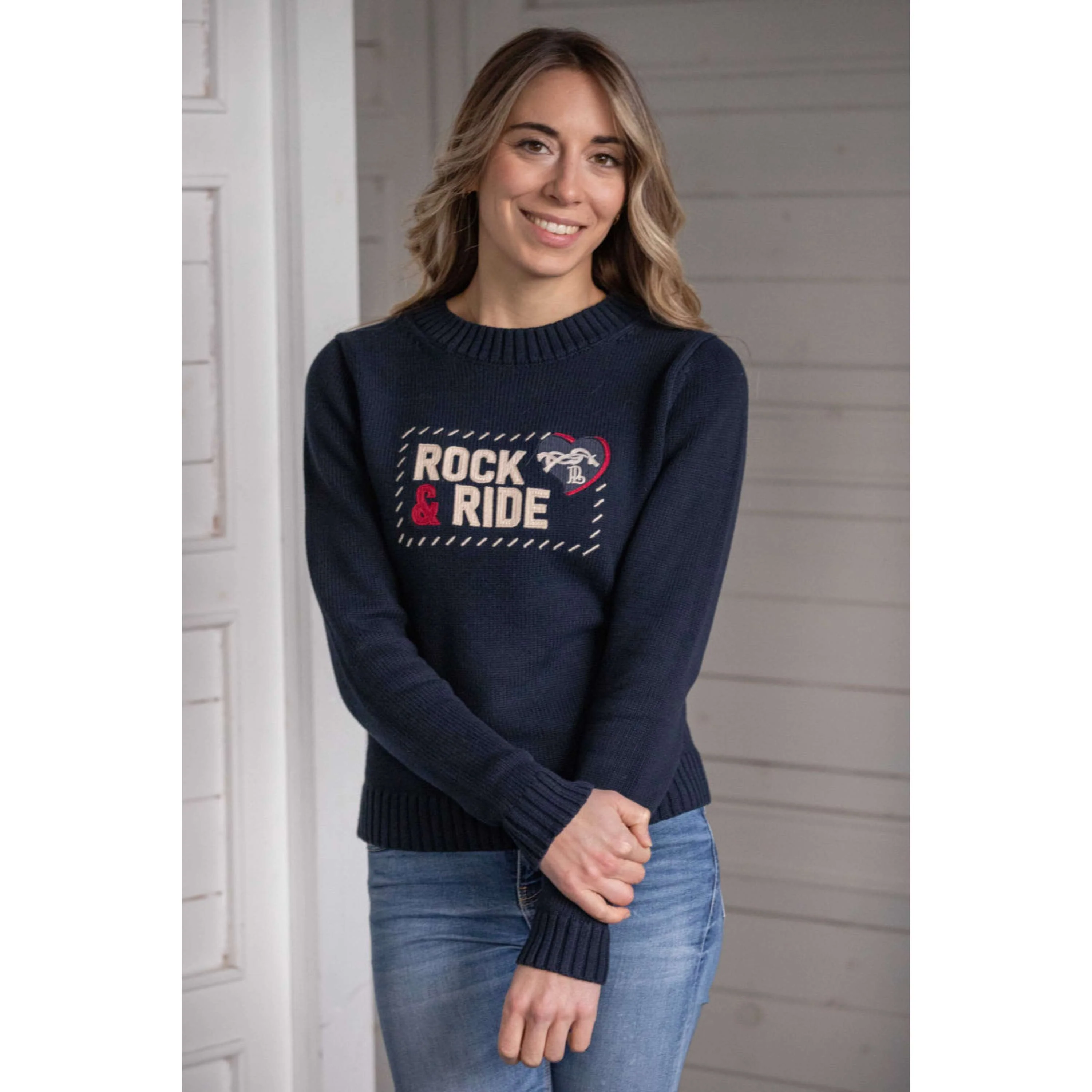 Pénélope Pullover Florida Navy blue