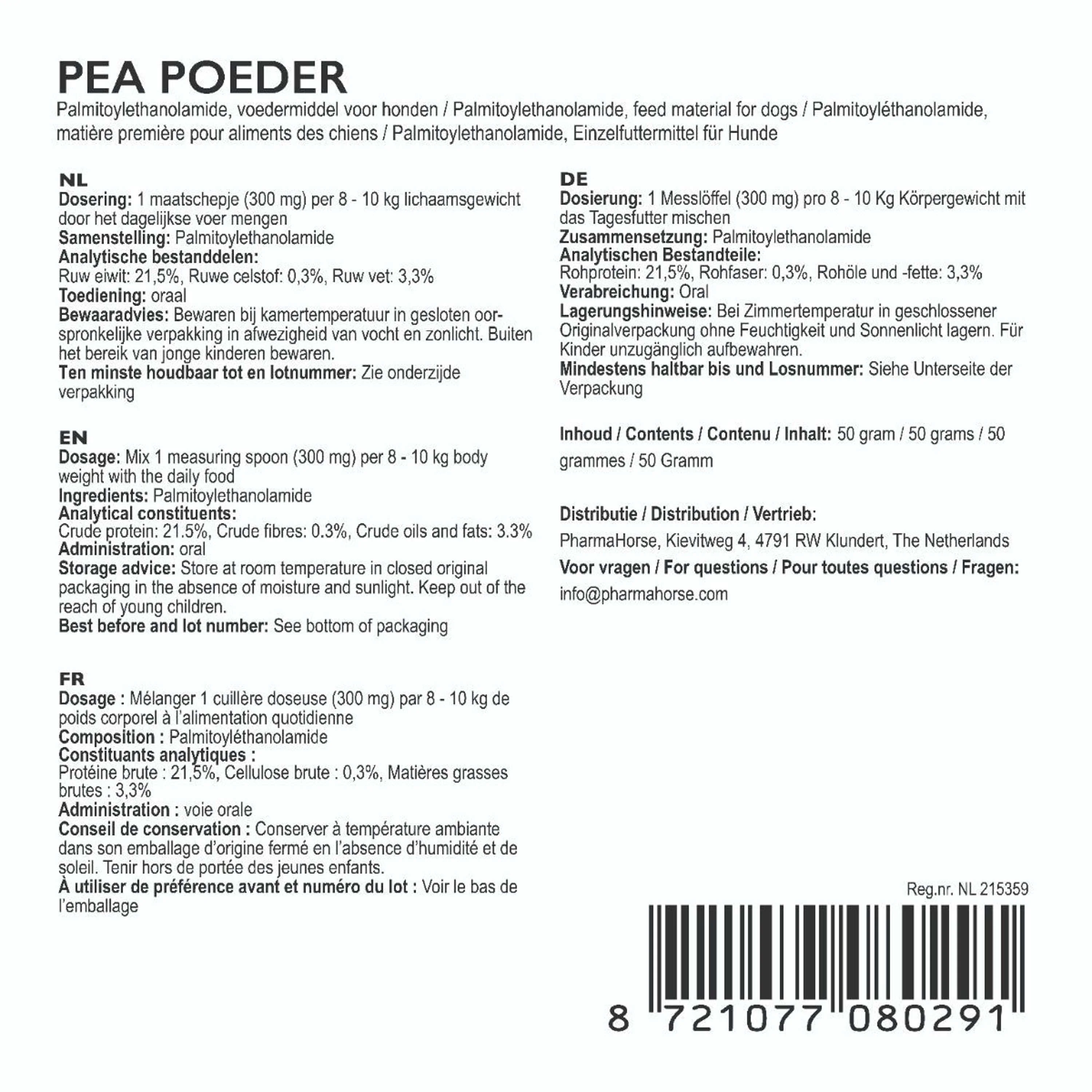 PharmaDog PEA Pulver - Image 2