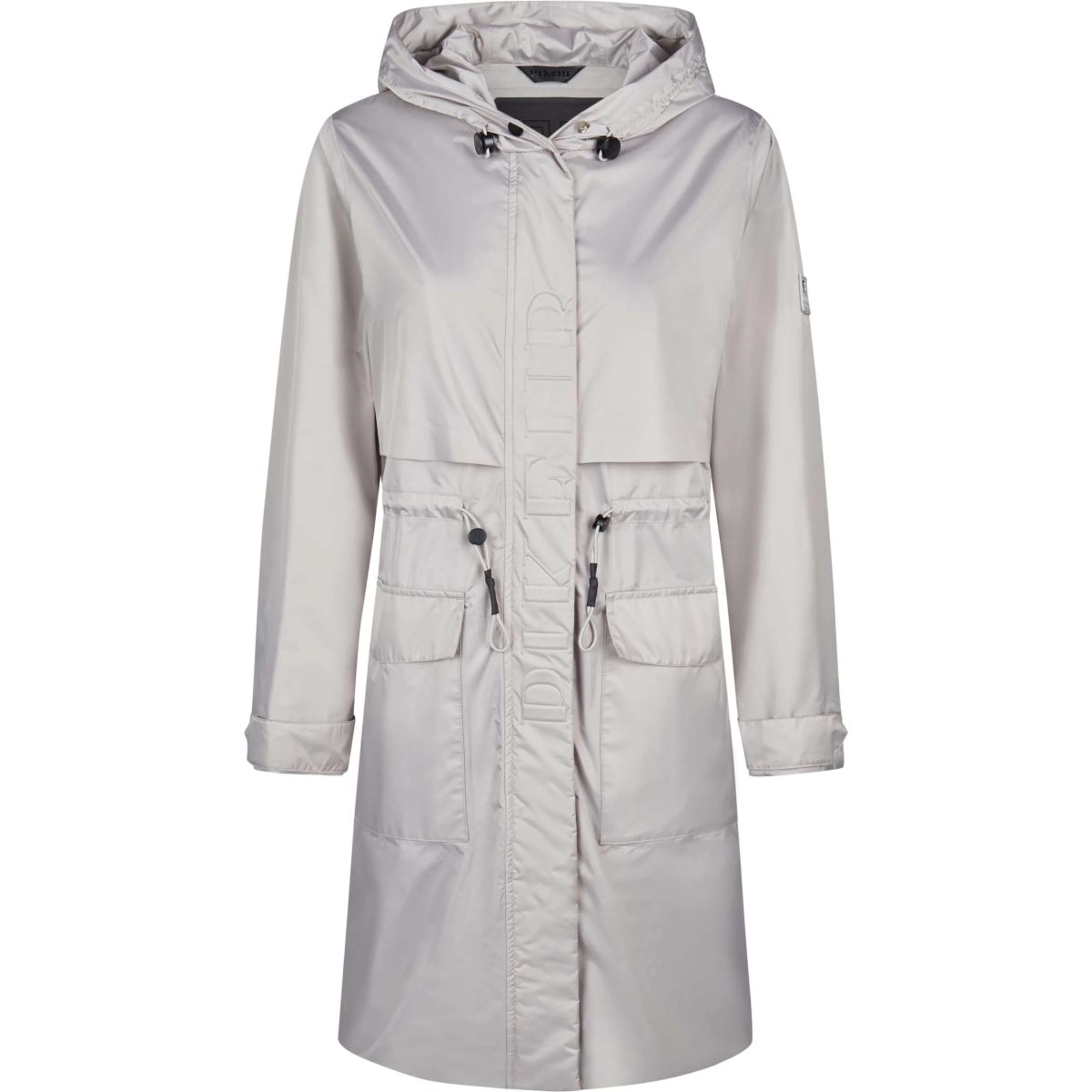 Pikeur Lange Regenjacke SS26 Pearl Gray