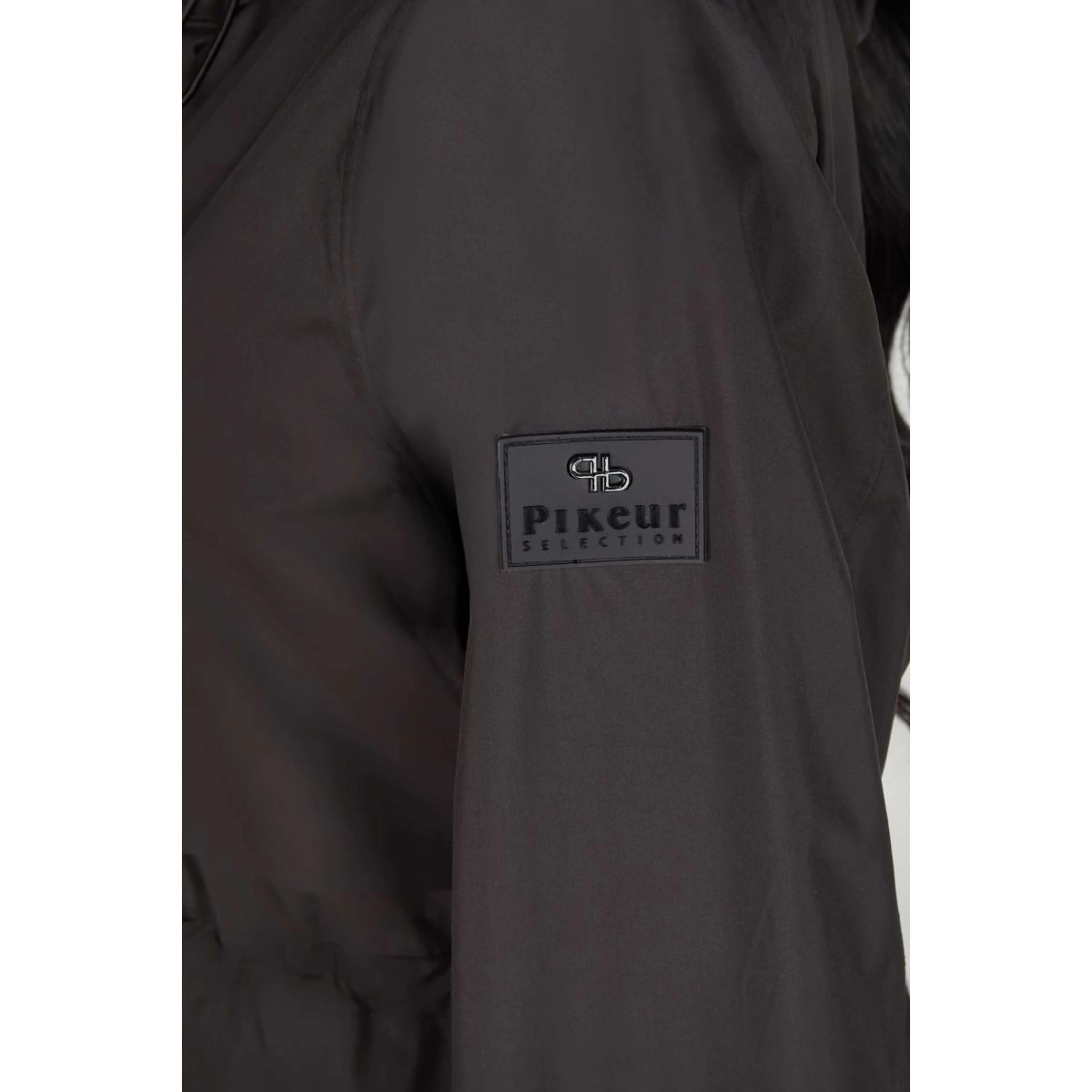 Pikeur Lange Regenjacke SS26 Schwarz - Image 5