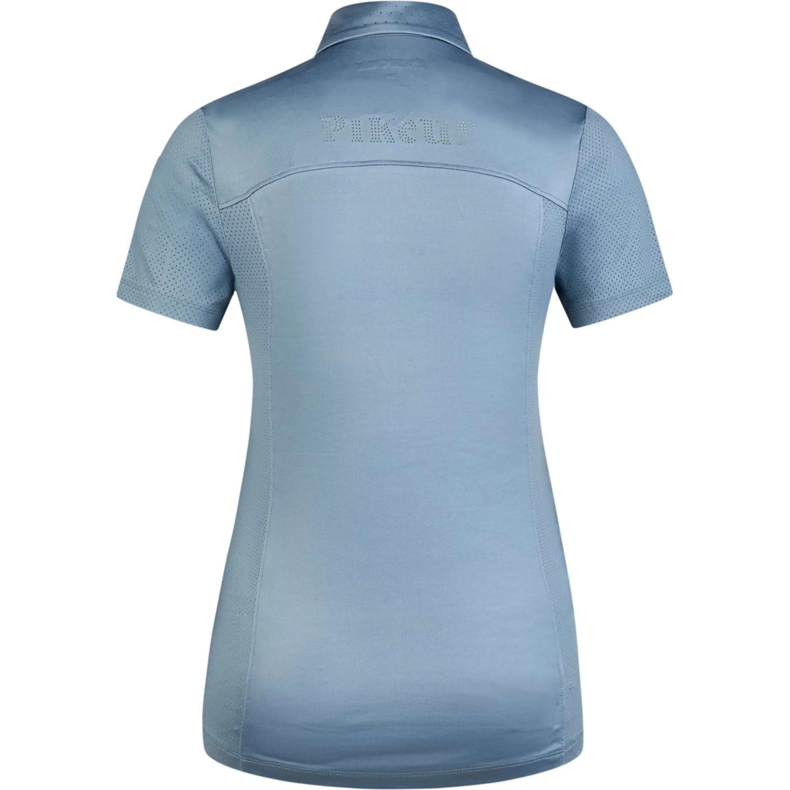Pikeur Poloshirt SS26 Ash Blue - Image 2