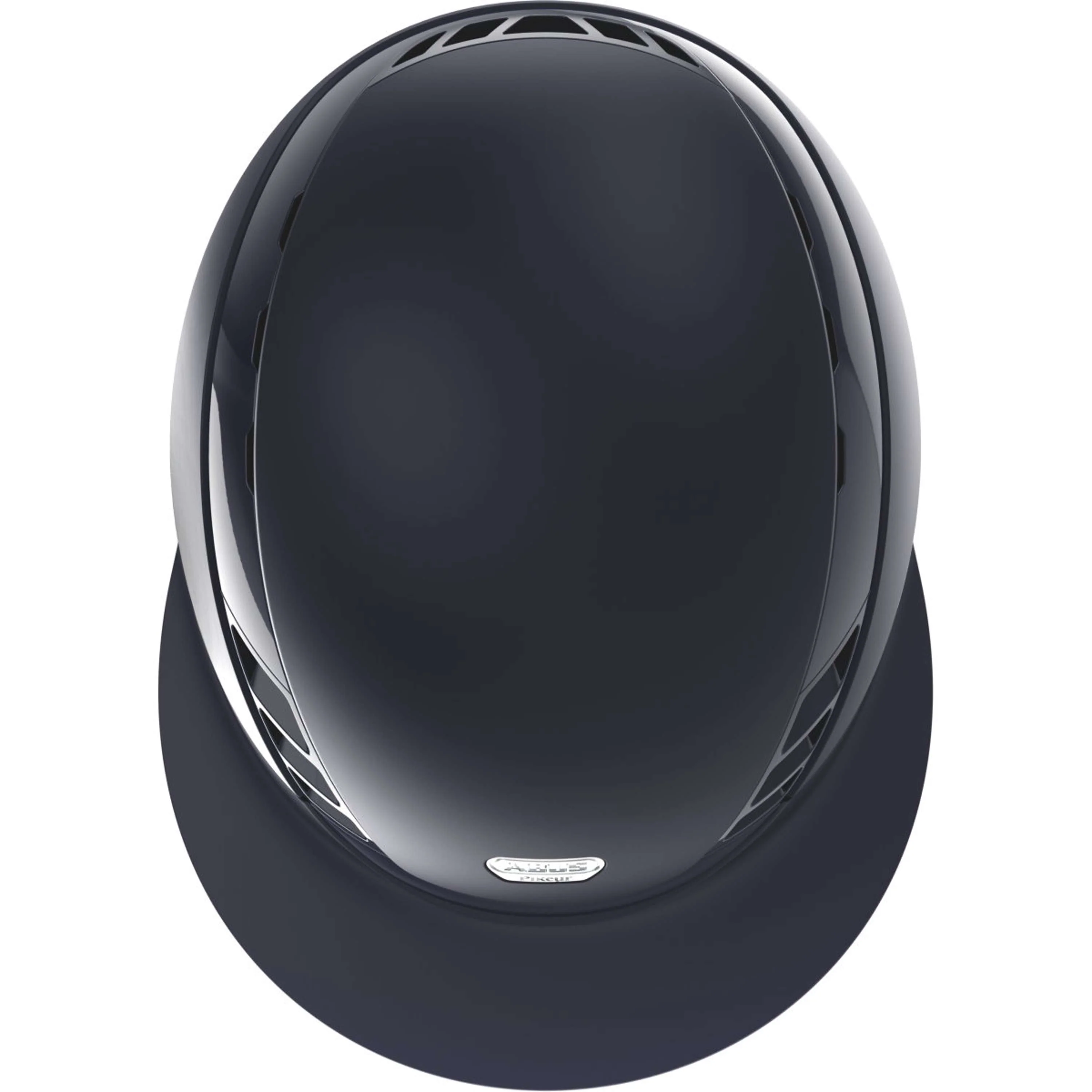 Pikeur Reithelm AirLuxe Pure Langer Schirm Midnight Blue - Image 7