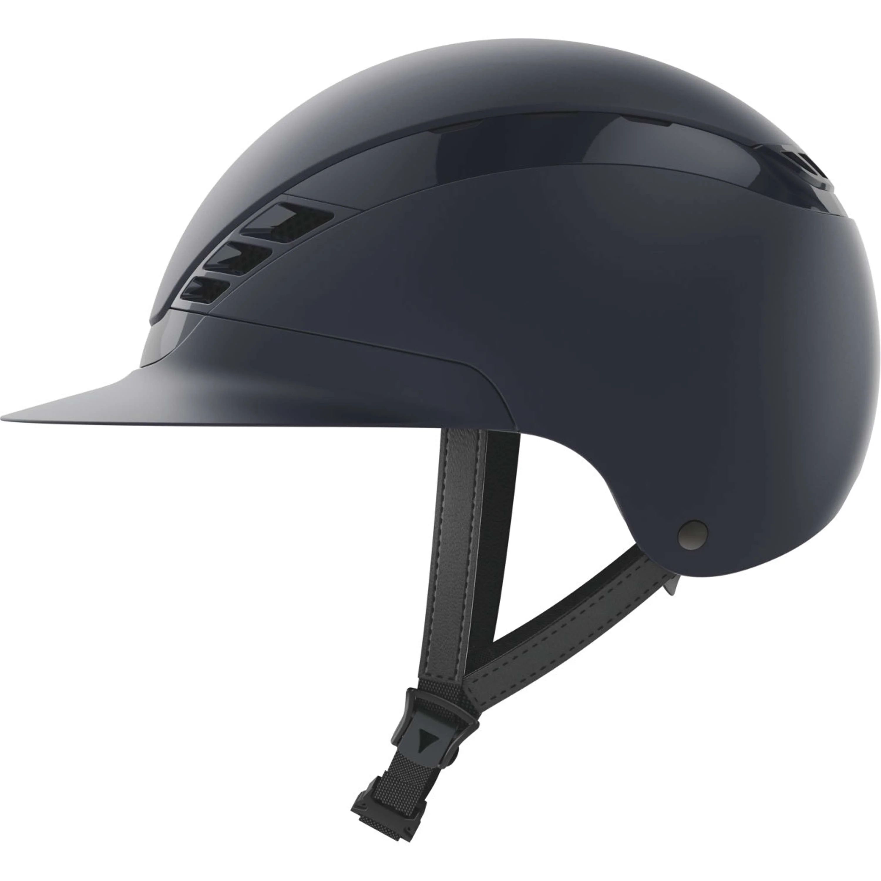 Pikeur Reithelm AirLuxe Pure Langer Schirm Midnight Blue - Image 8