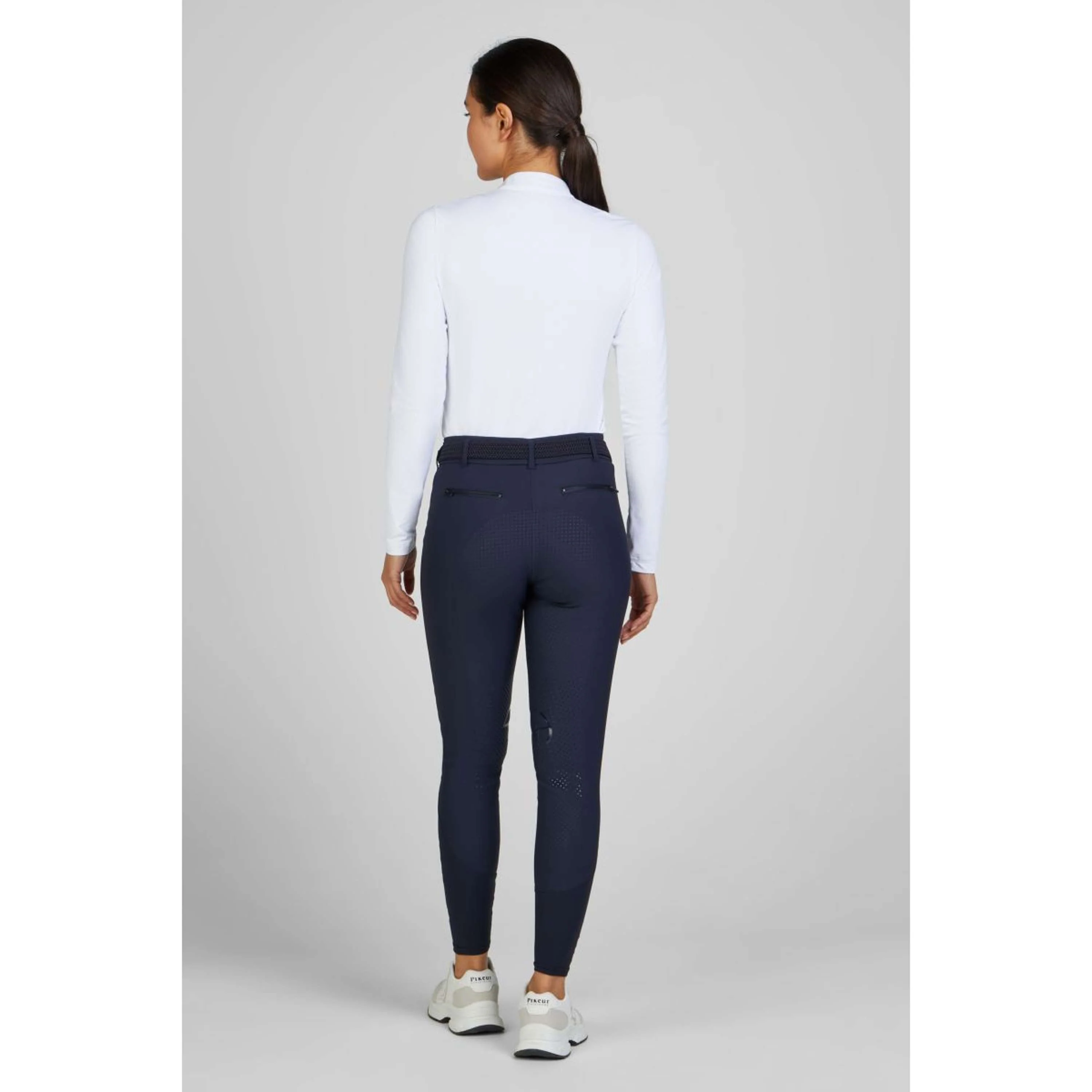 Pikeur Reithose Camie Full Grip Silicon Nightblue - Image 5