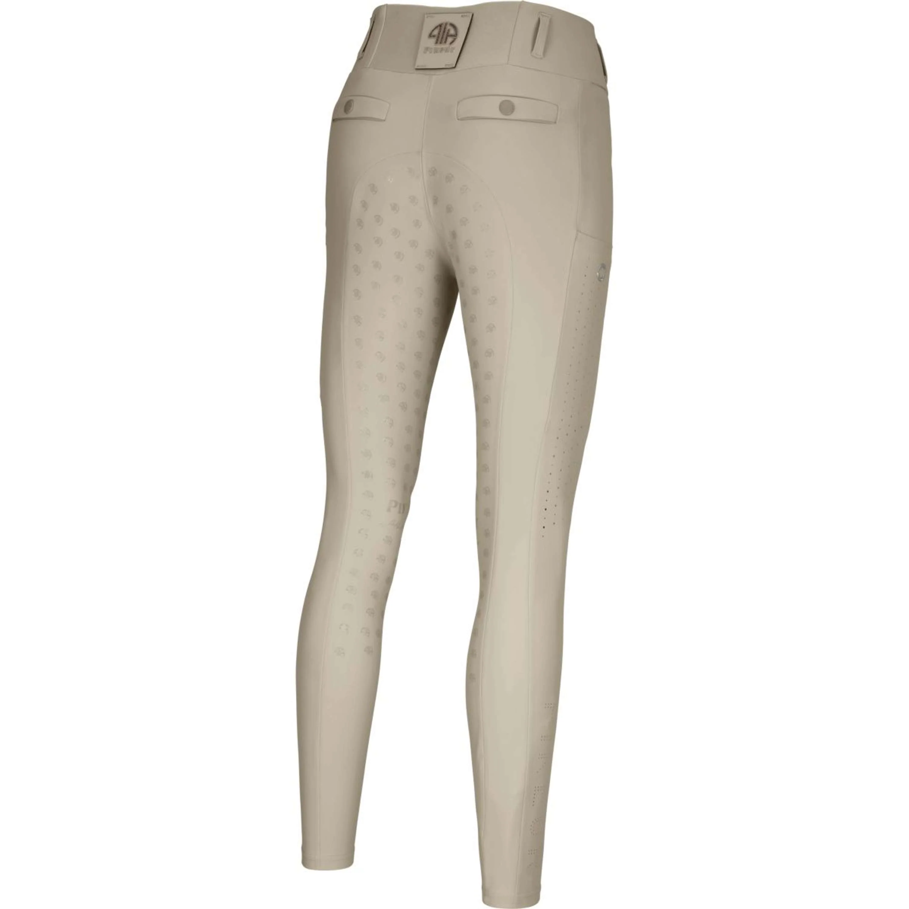 Pikeur Reitleggings Linnett Summer SS26 Full Grip Pearl Gray - Image 2