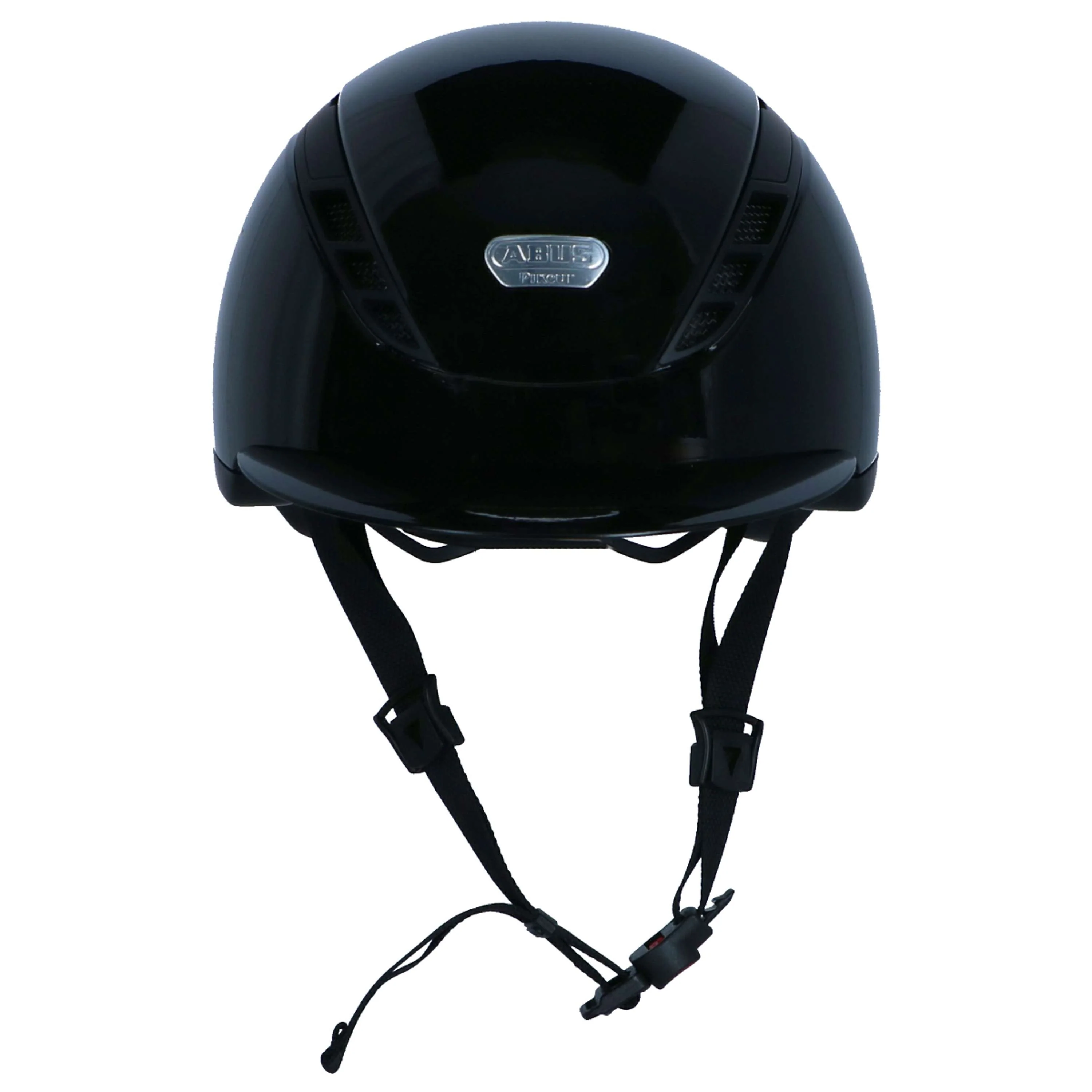 Pikeur X Abus Reithelm AirDuo Shiny Black - Image 2