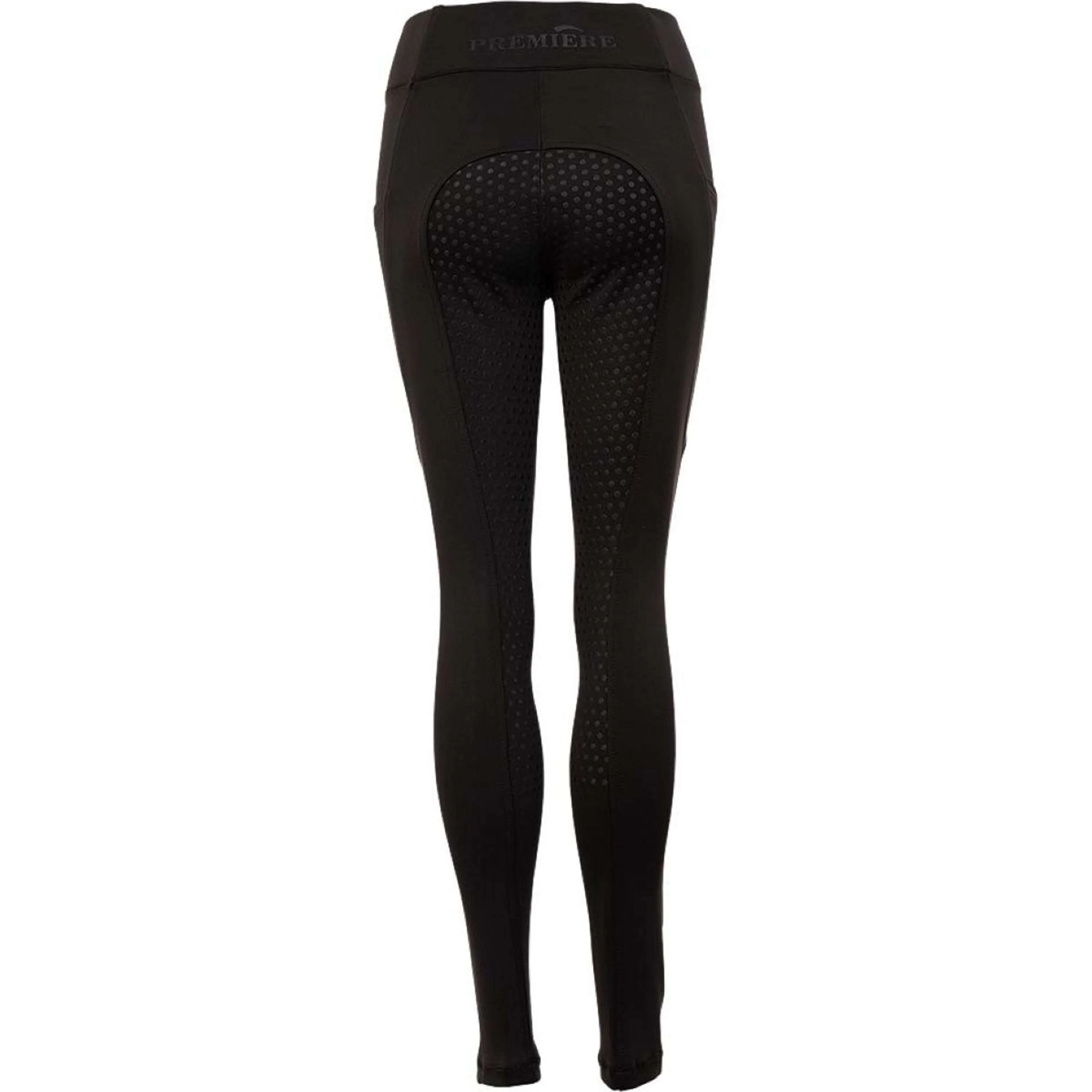 Premiere Reitleggings Bitterroot Silikon Besatz Schwarz - Image 2