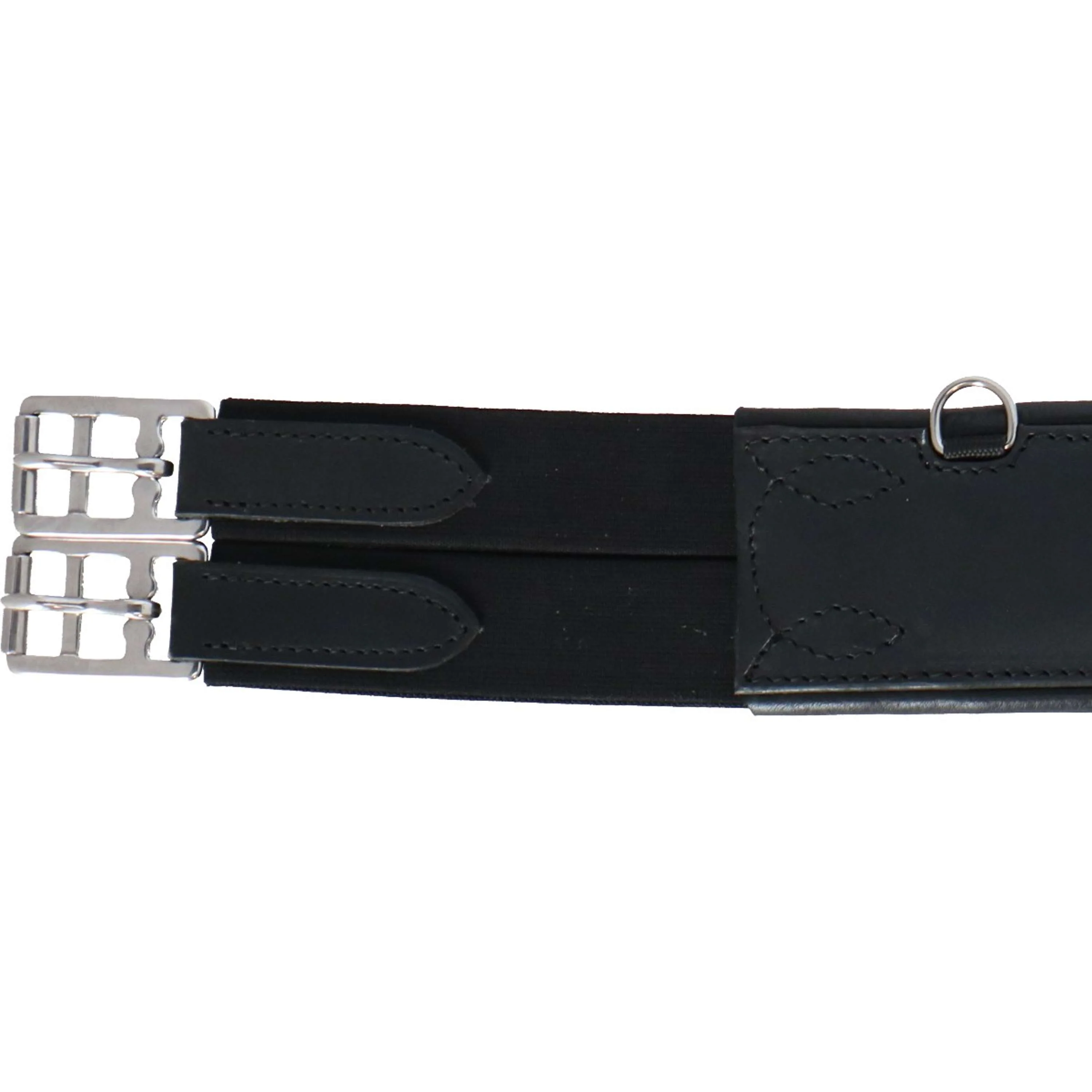 Premiere Sattelgurt Troyes Bauchlatz 2-Seiten Elastisch Schwarz - Image 3