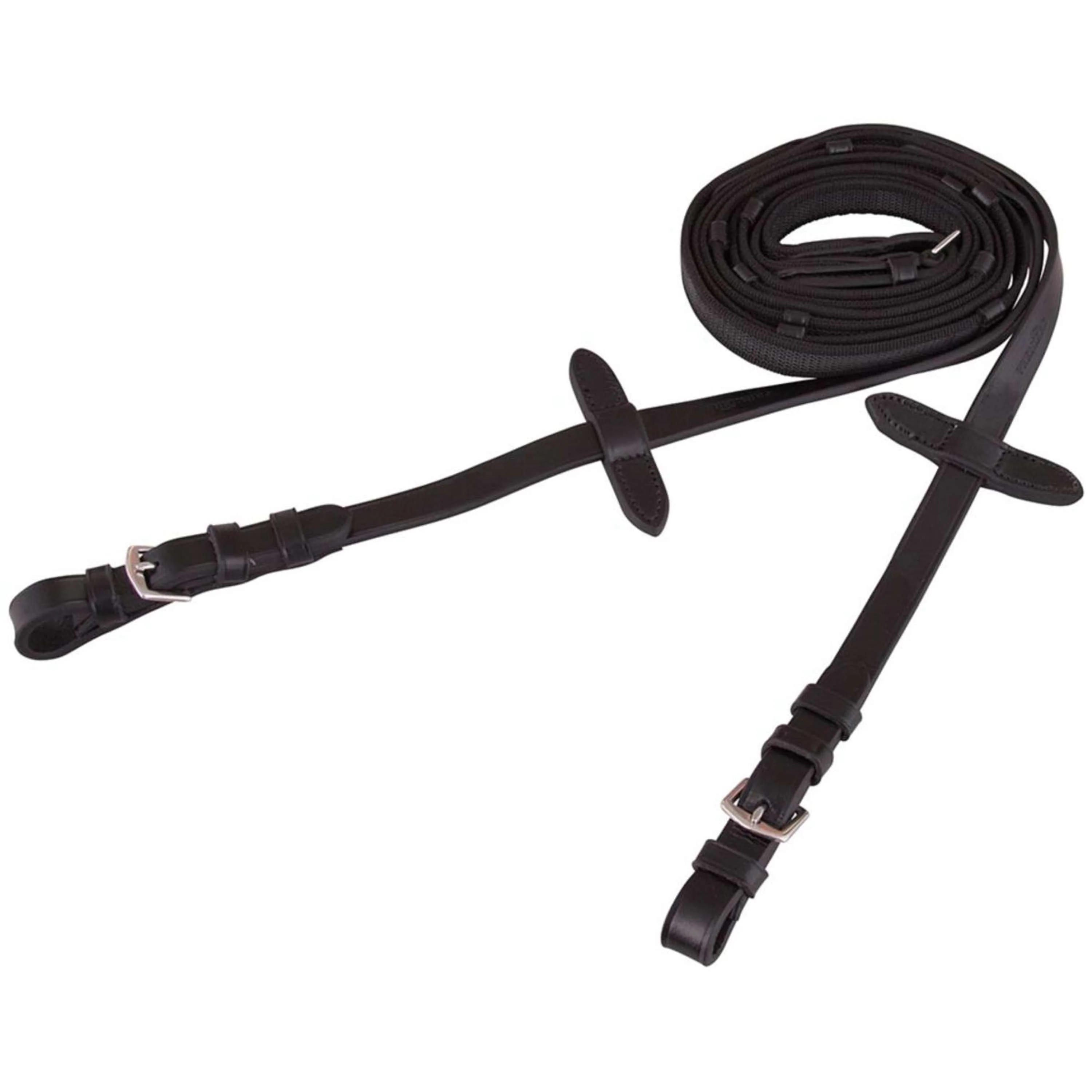 Premiere Zügel 19mm Anti-Slip Schnallenverschluss Schwarz - Image 3