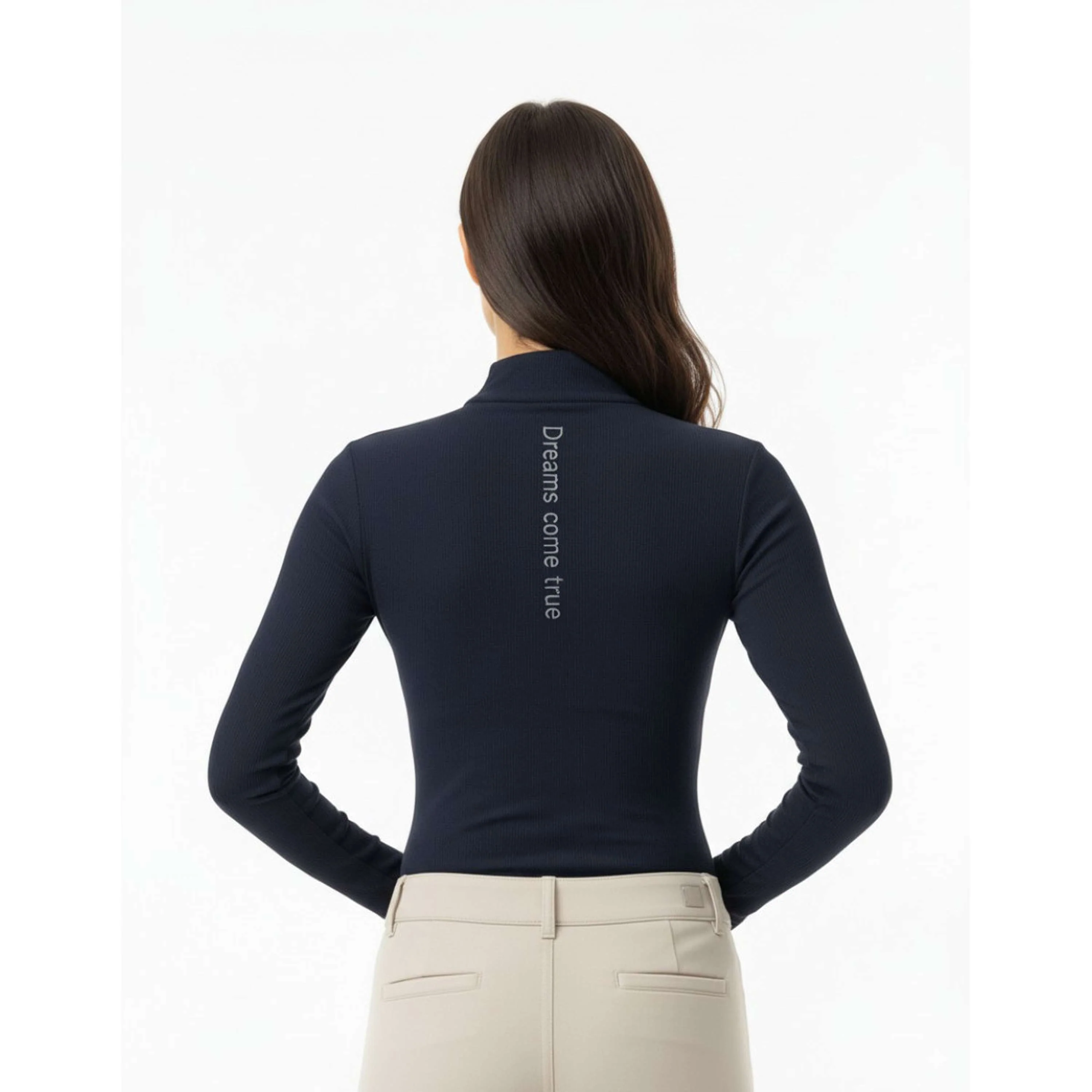 PS of Sweden Langarm Ryder Ribbed Navy - Image 2