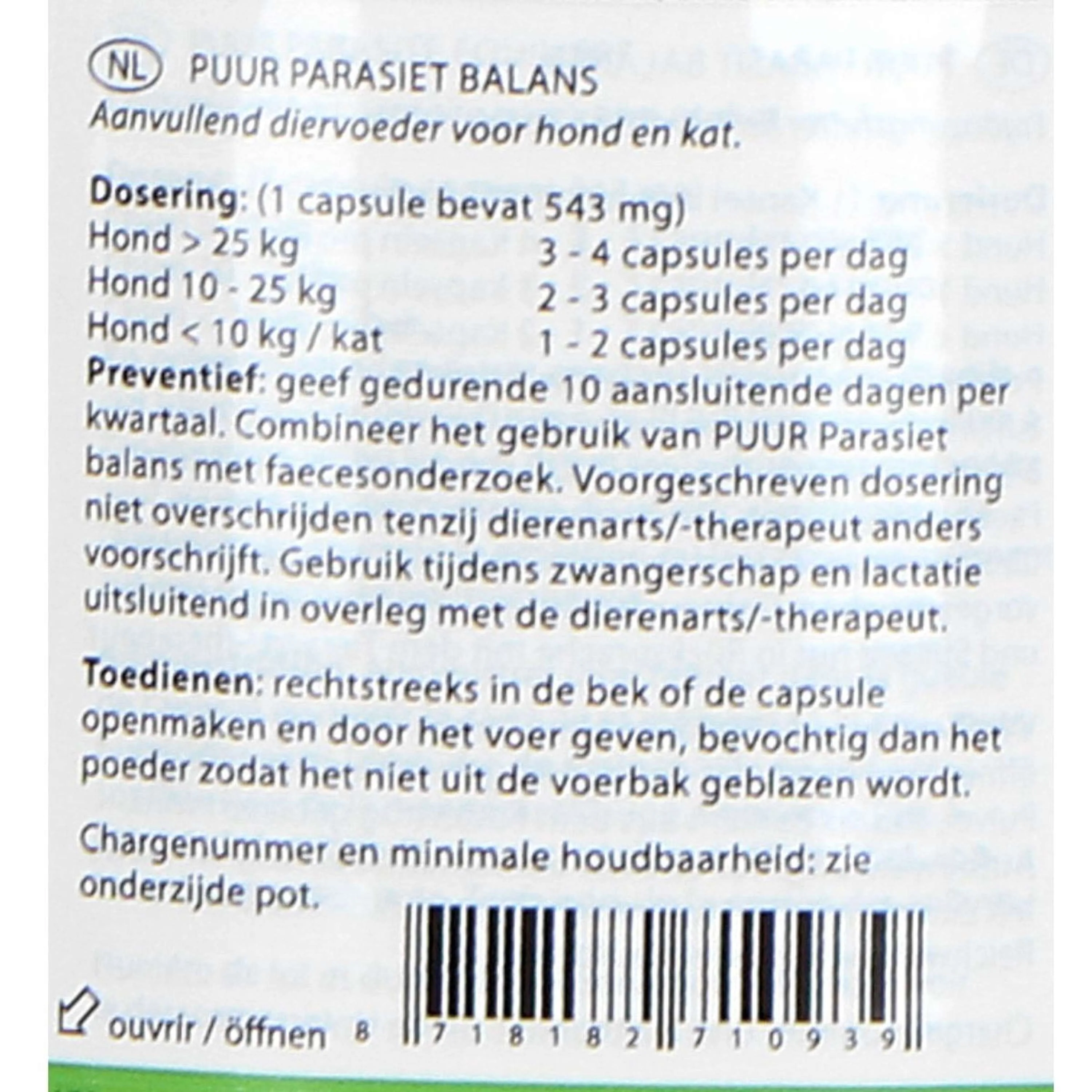 PUUR Parasiet Balans Hund und Katze - Image 5