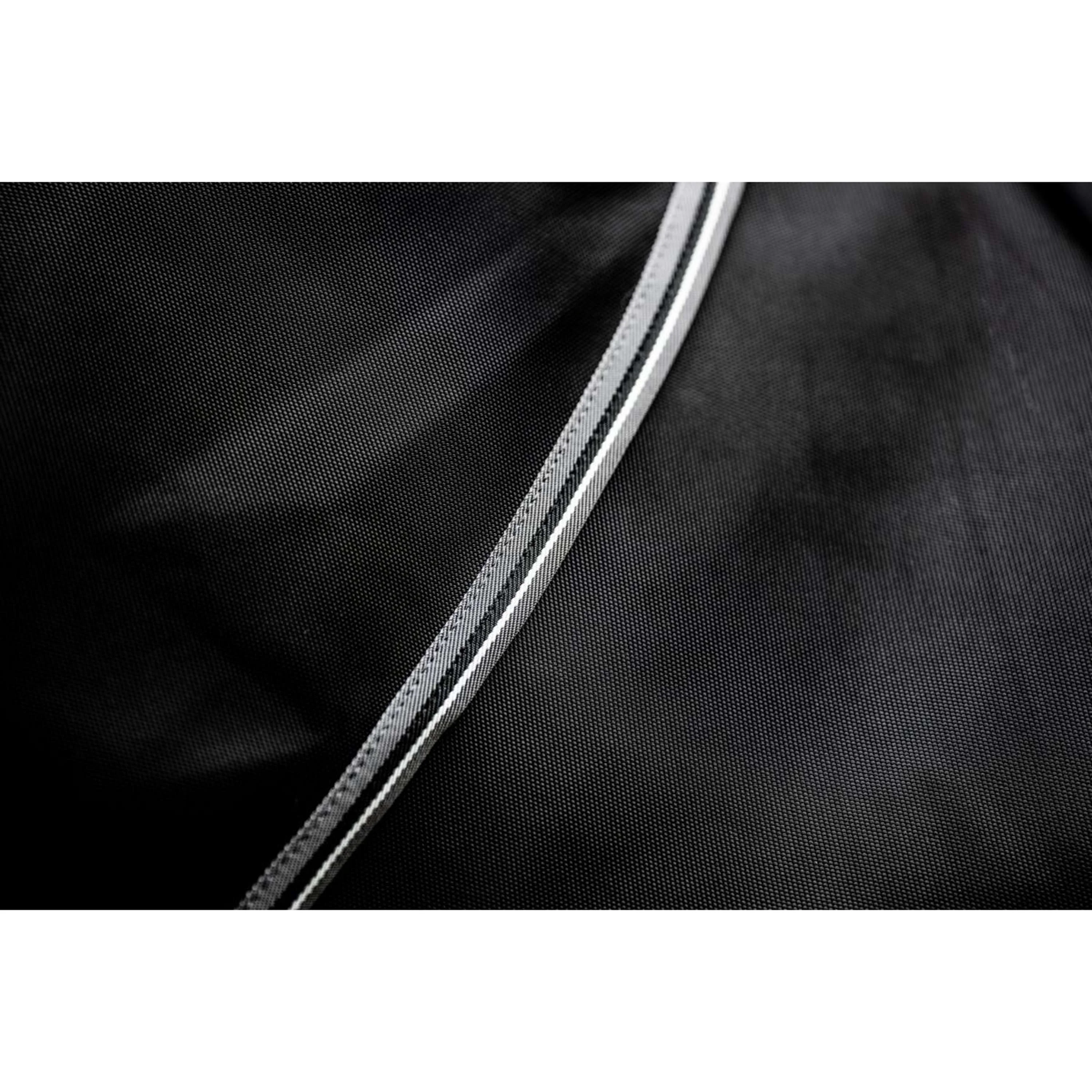 Rambo Turnout 1680D Plus 100g Schwarz/Thunderstorm Grey/Silver - Image 4