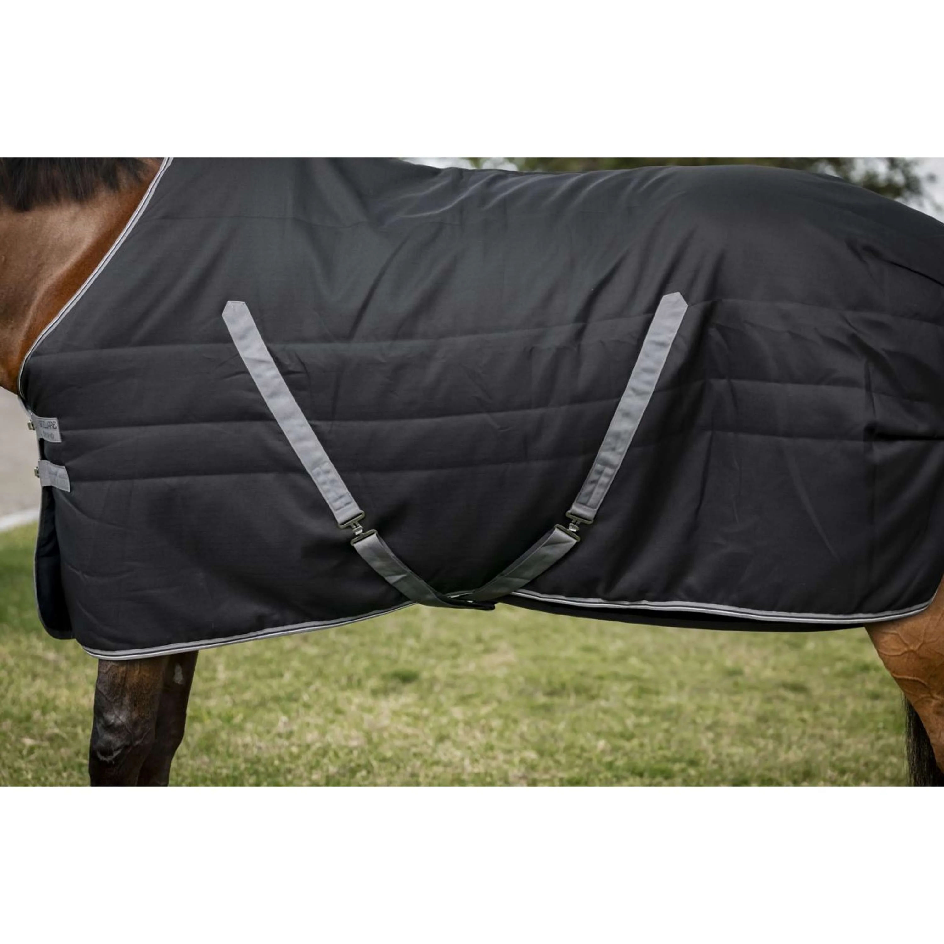 Rambo Stalldecke 100g Black/Thunderstorm Grey/Silver - Image 4
