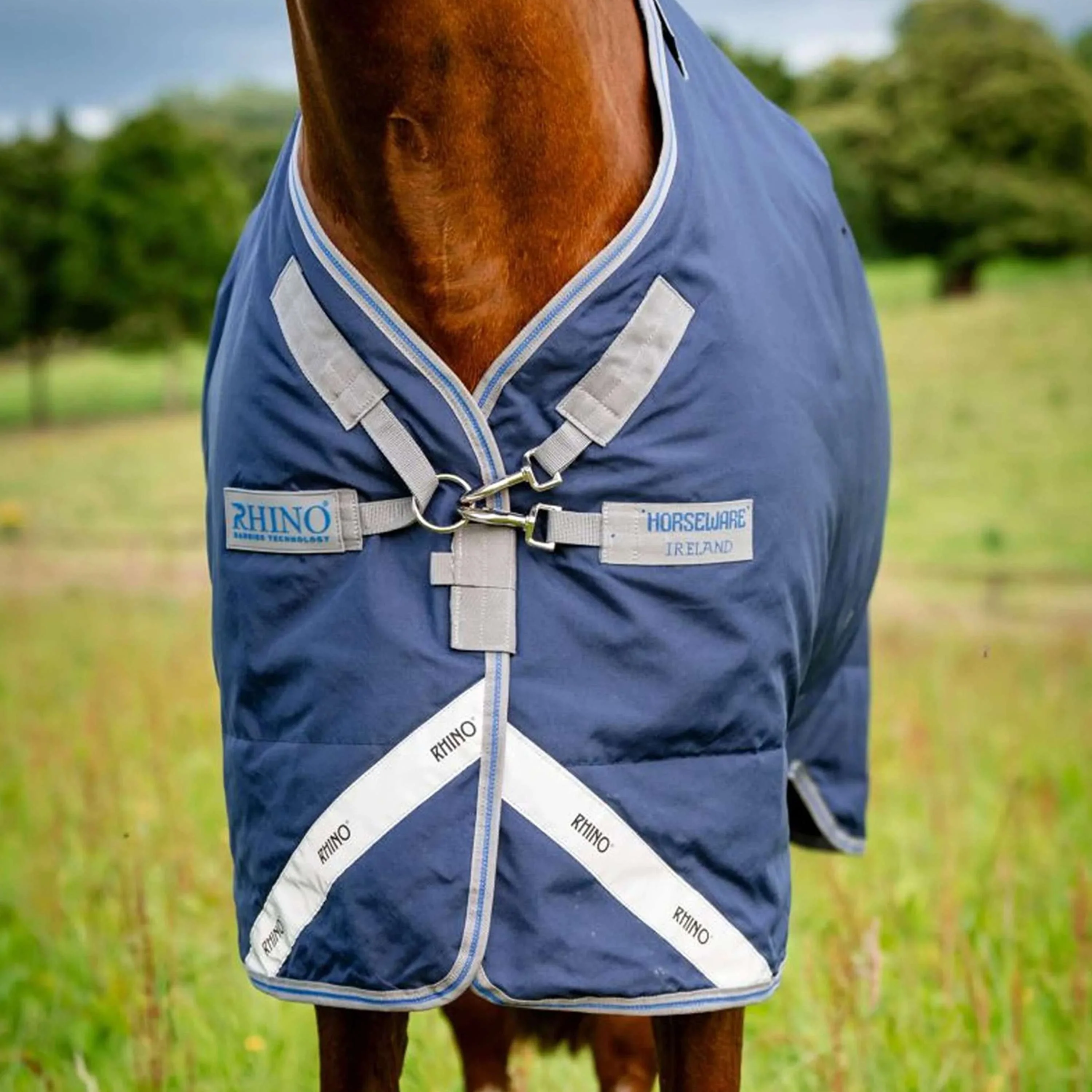 Rhino Plus Turnout Lite 100g Navy/Titanium Grey - Image 6