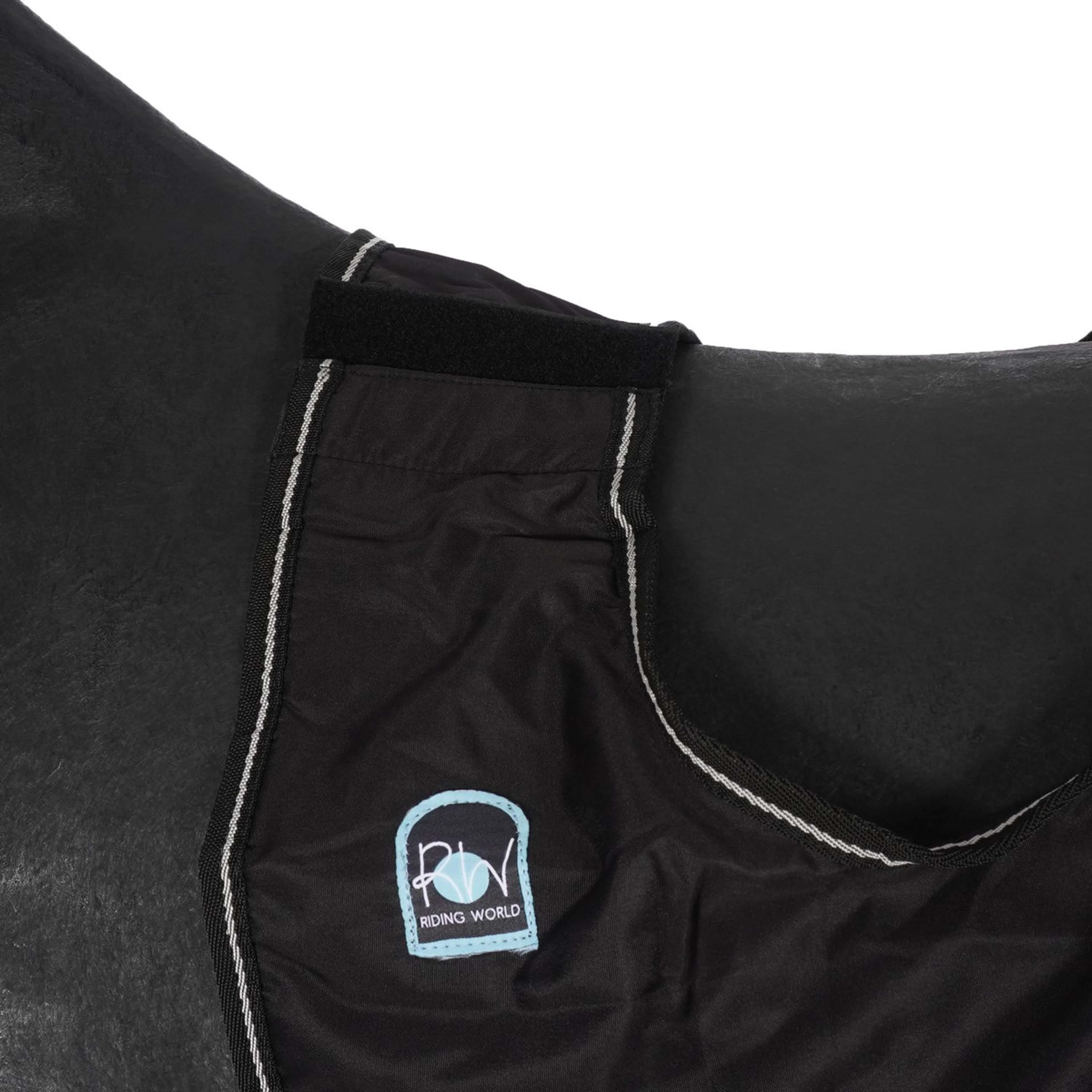 Riding World Ausreitdecke Wasserdicht Schwarz - Image 3
