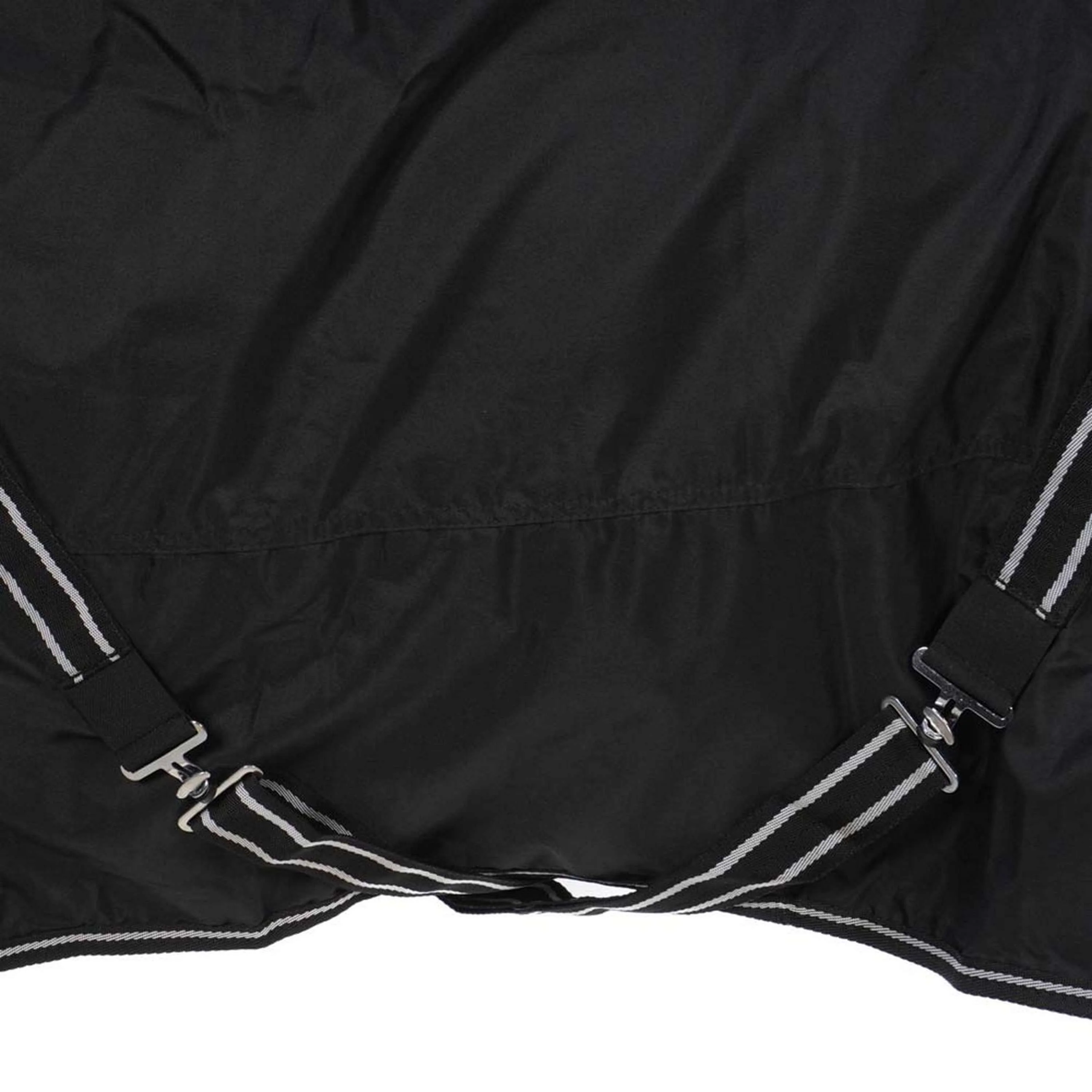Riding World Regendecke Oxford 300D Fleece Fütterung 0g Schwarz - Image 6