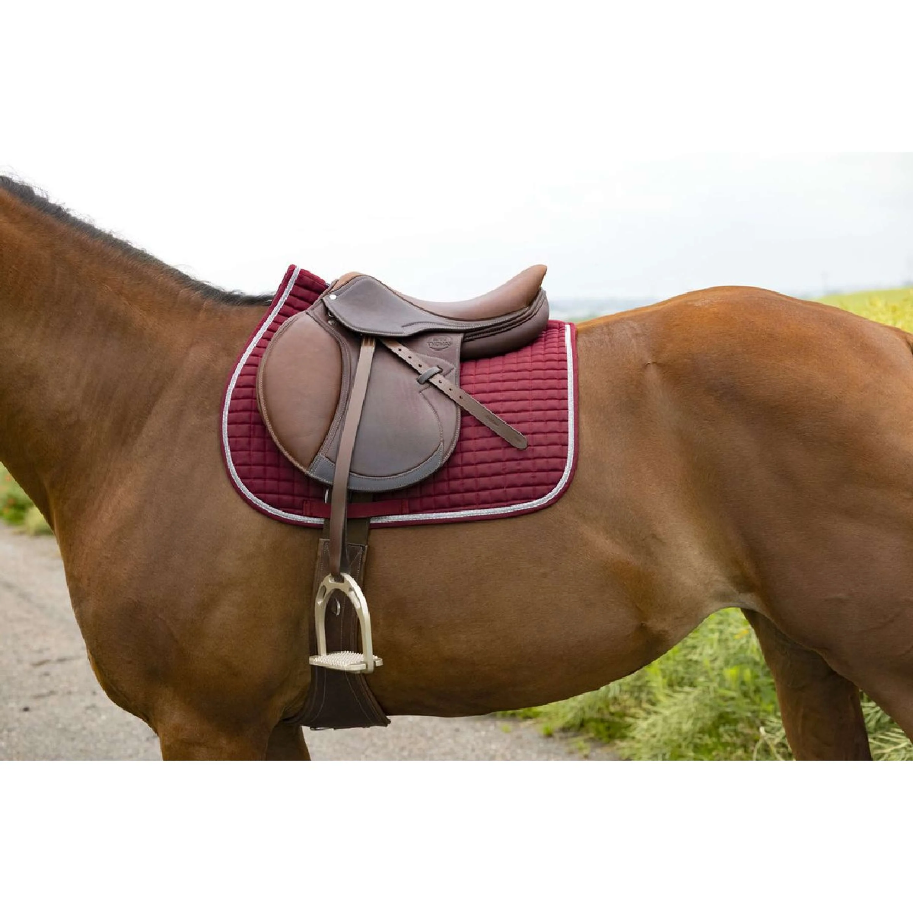 Riding World Schabracke Girly Bordeaux - Image 2